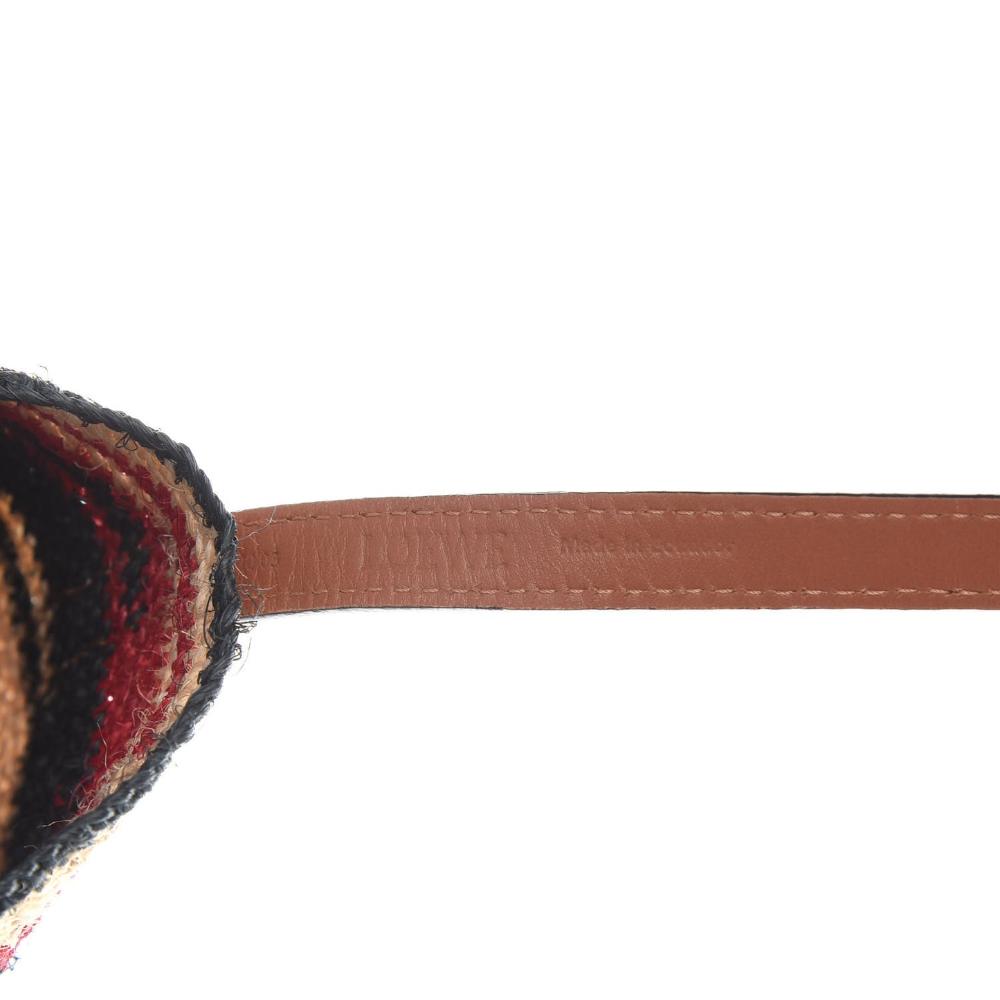 Sisal Calfskin Paula's Ibiza Shigra Tote Bag Multicolor
