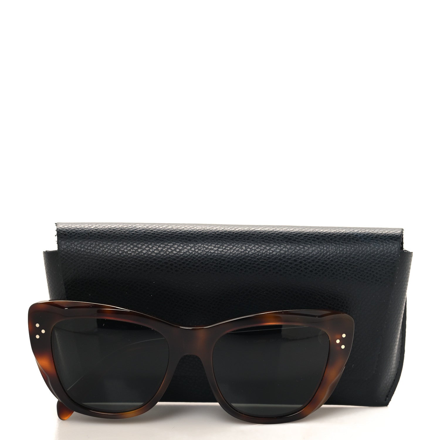 Celine Acetate Butterfly Sunglasses CL 401991/S Tortoise 7 of 7