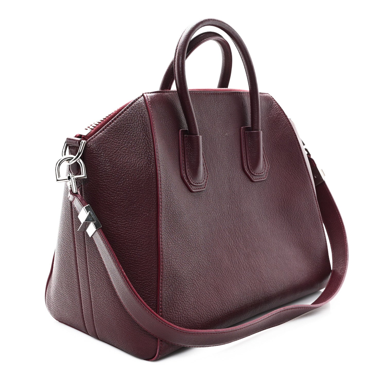 Givenchy Sugar Goatskin Medium Antigona Oxblood 3 of 12