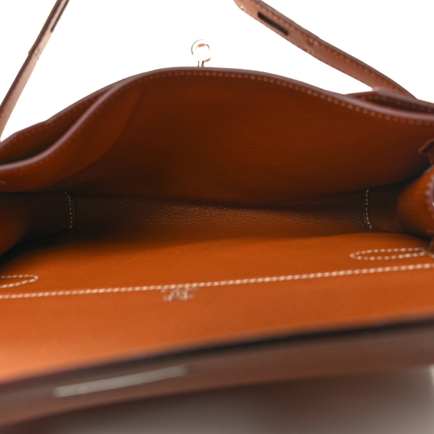 Hermes Epsom Kelly Depeches 25 Pouch Gold 4 of 10