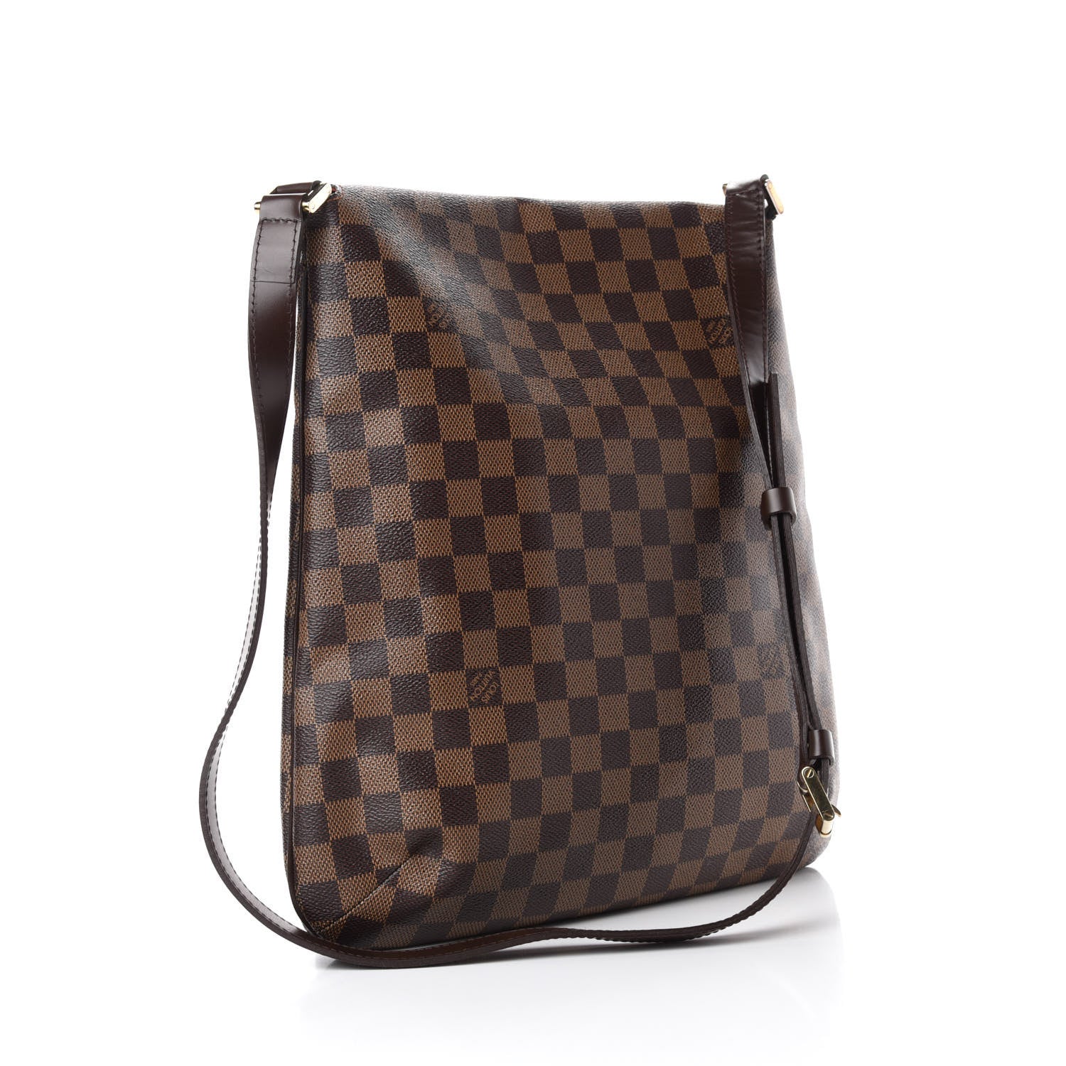 Louis Vuitton Damier Ebene Musette GM 3 of 10