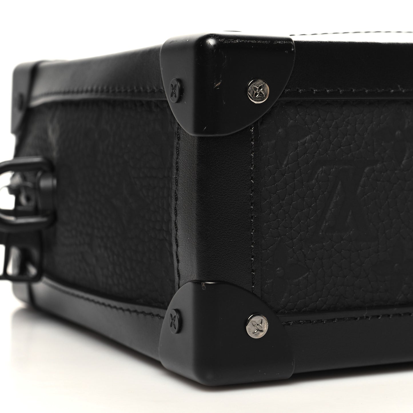 Taurillon Monogram Solar Ray Soft Trunk Black