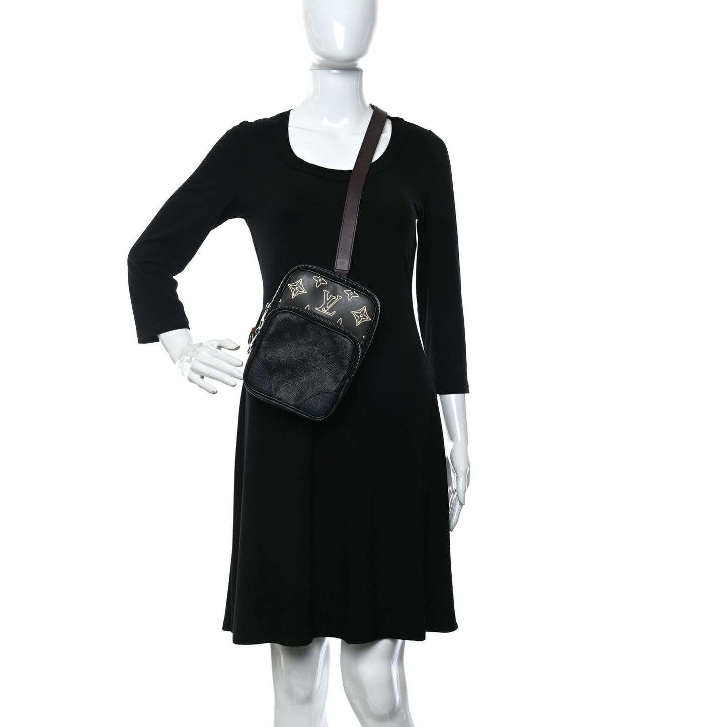 Monogram Eclipse Patchwork Amazone Sling Bag