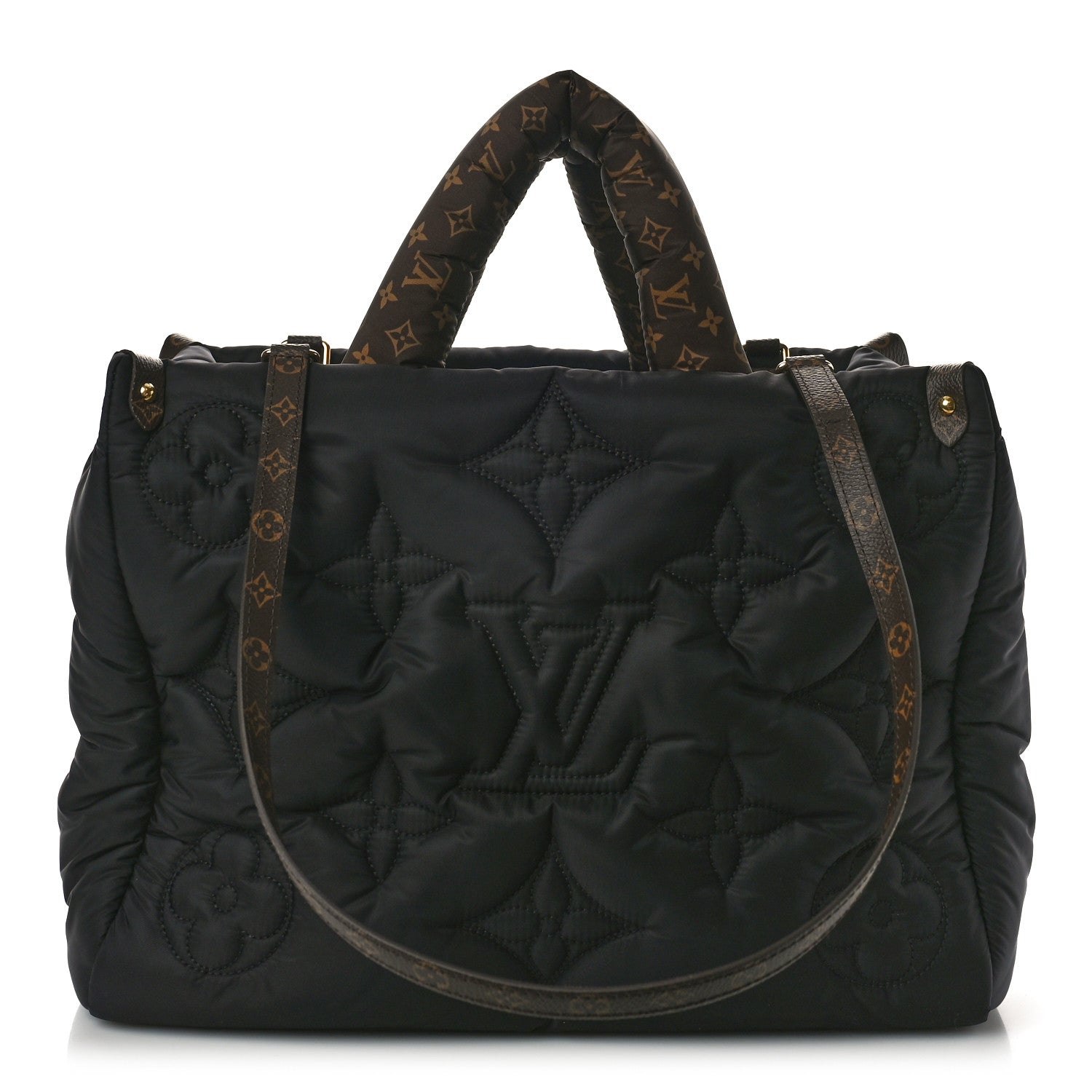 Louis Vuitton Econyl Monogram Pillow Giant Onthego MM Black 1 of 9