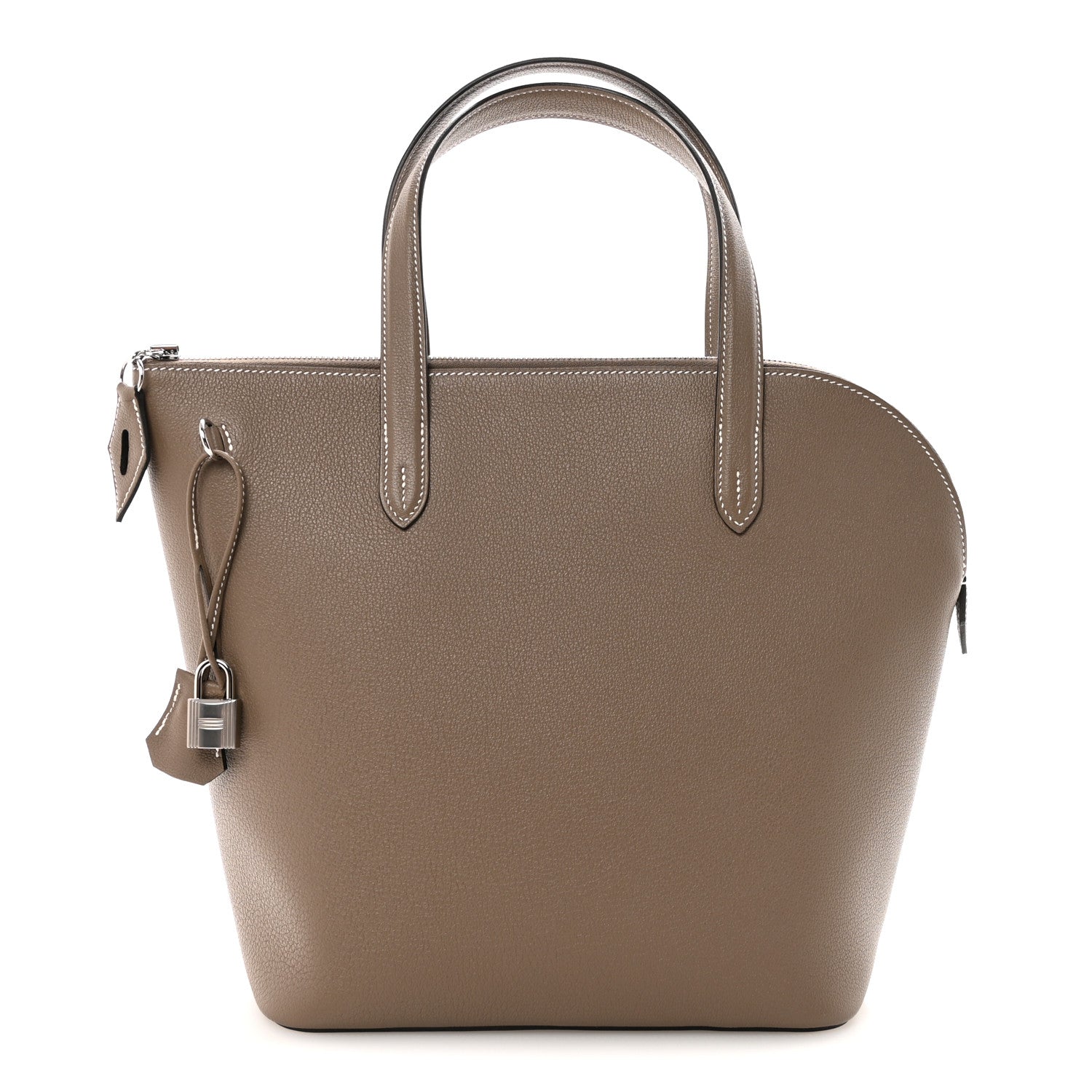 HERMES ノースリーブ 麻100% ベージュ サイズ40 マルジェラ Hermes Chevre Mysore Transat Sailor Bag Etoupe 1860904 – FASHIONPHILE