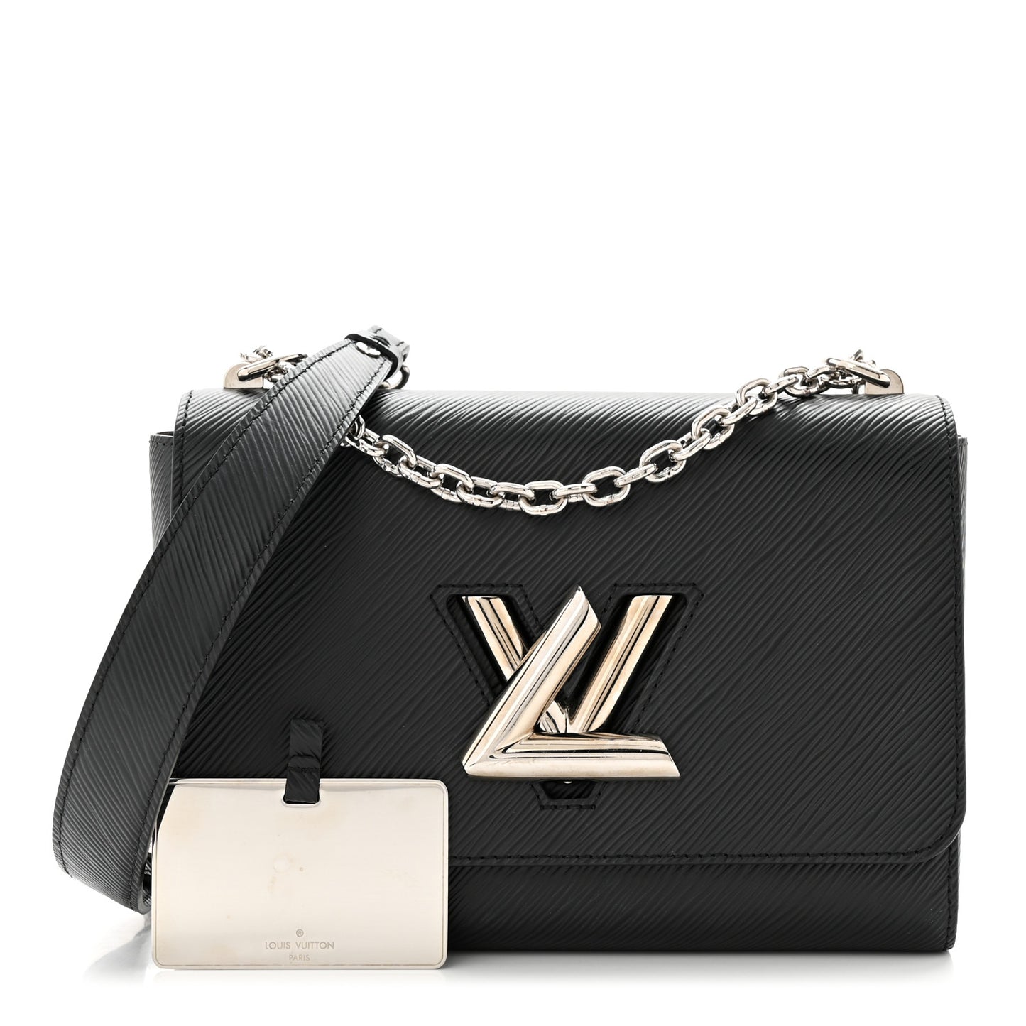 Epi Twist Shoulder Bag MM Black