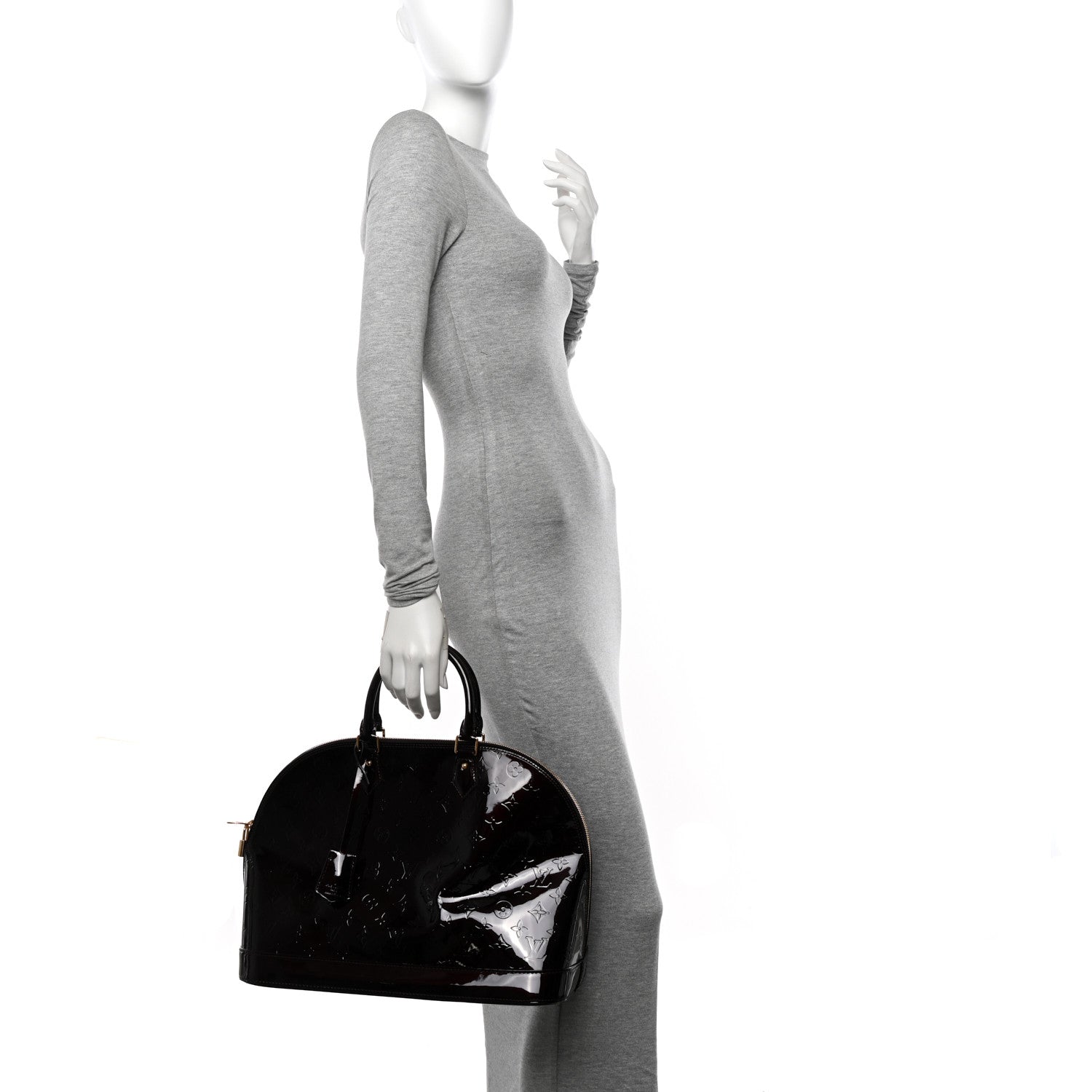 Louis Vuitton Vernis Alma GM Amarante 2 of 9