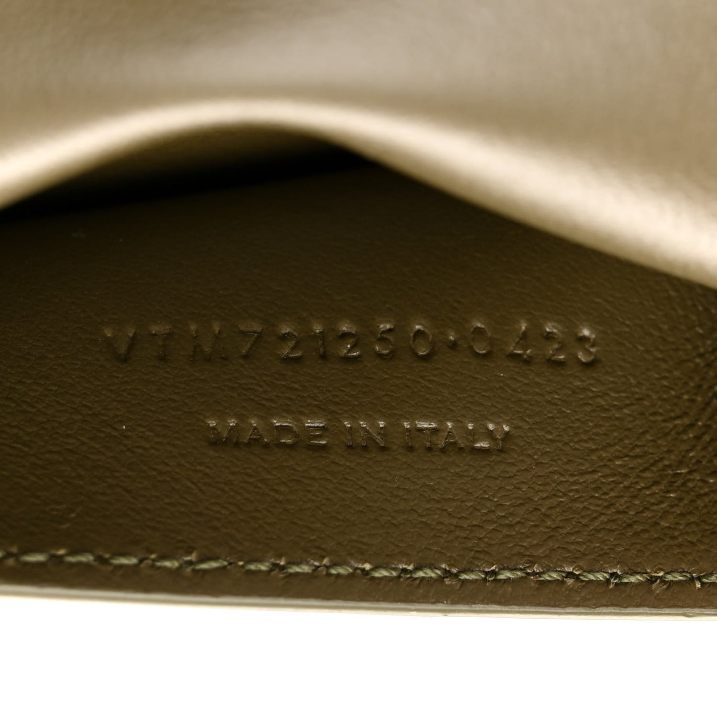 Smooth Calfskin Suede Small Reversible Monogram Kate Satchel Loden Green