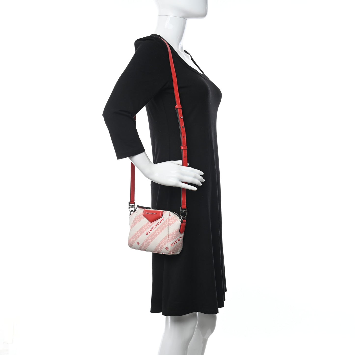 Canvas Printed Nano Antigona Rot