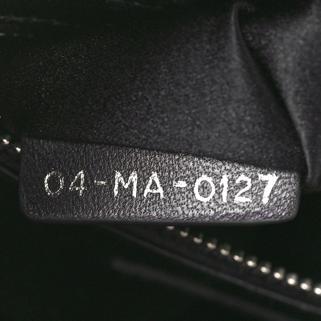 Satin Crystal Cannage Mini Lady Dior Black