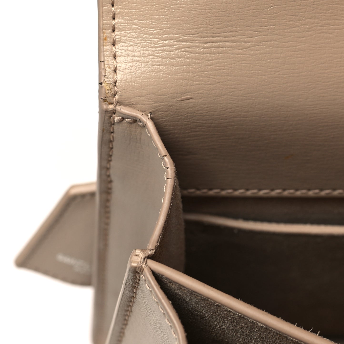 Calfskin Medium Monogram Sunset Dark Beige