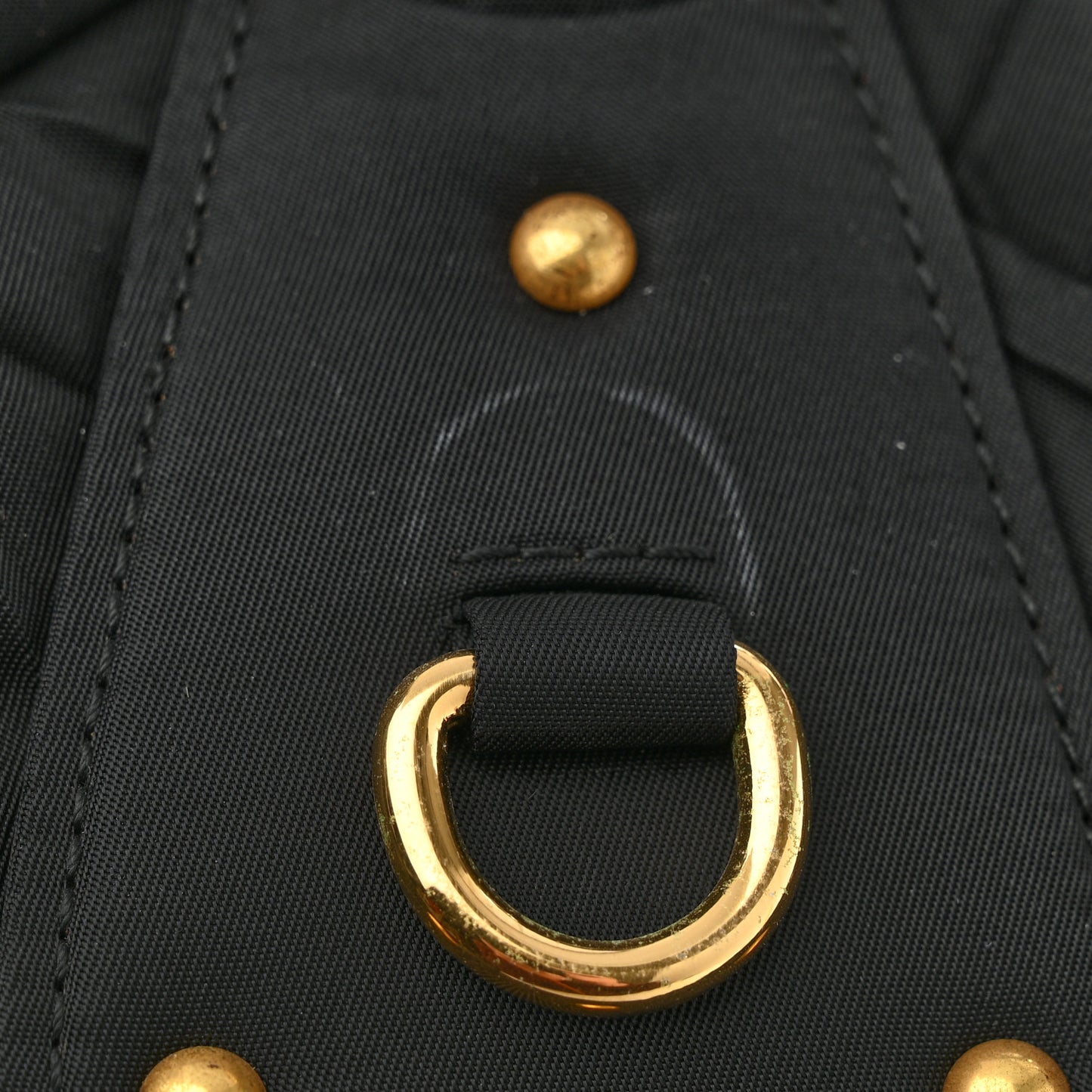 Tessuto Nylon Gaufre Tote Black