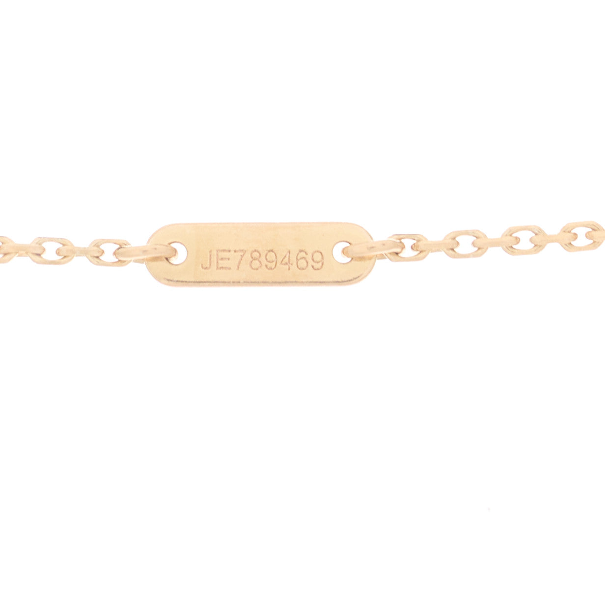 18K Rose Gold Sweet Alhambra Pendant Necklace