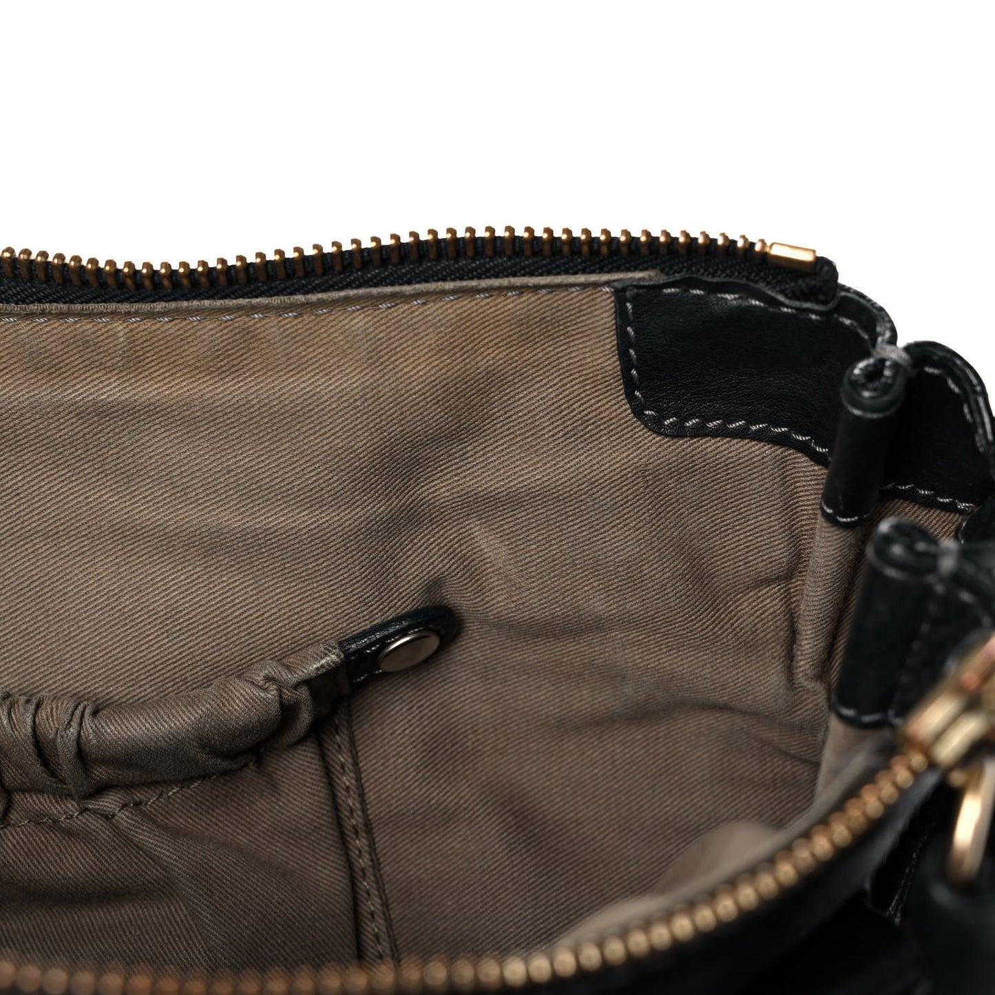 Calfskin Medium Marcie Satchel Black