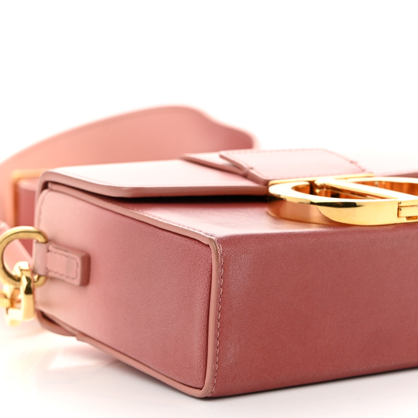 Gradient Smooth Calfskin Gradient 30 Montaigne Box Bag Rose Multicolor