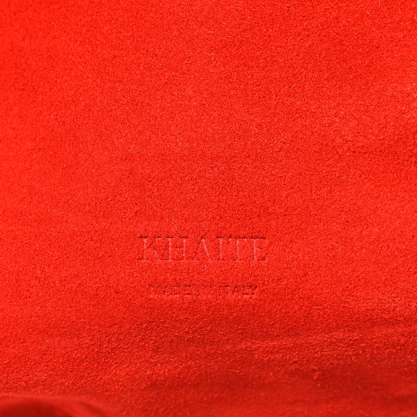 Suede Calfskin Medium Olivia Hobo Scarlet