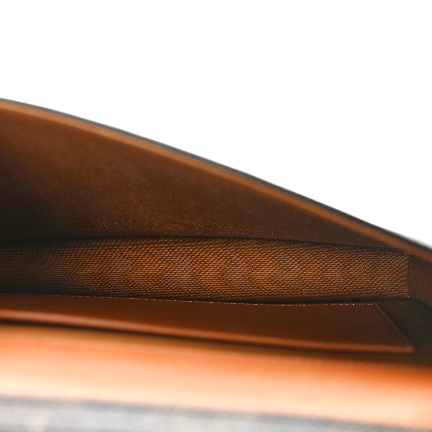 Triomphe Canvas Multipochette Tan