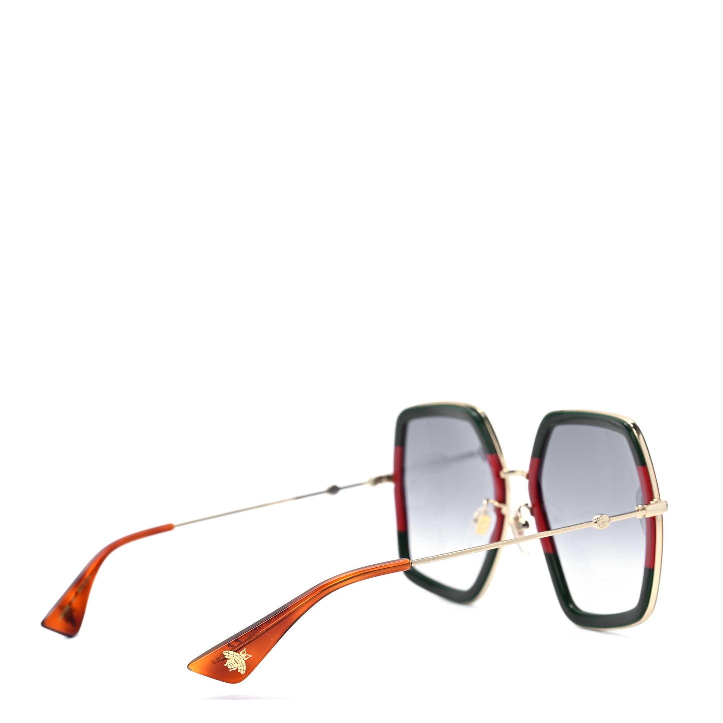 Square Frame Web GG0106S Sunglasses Tortoise