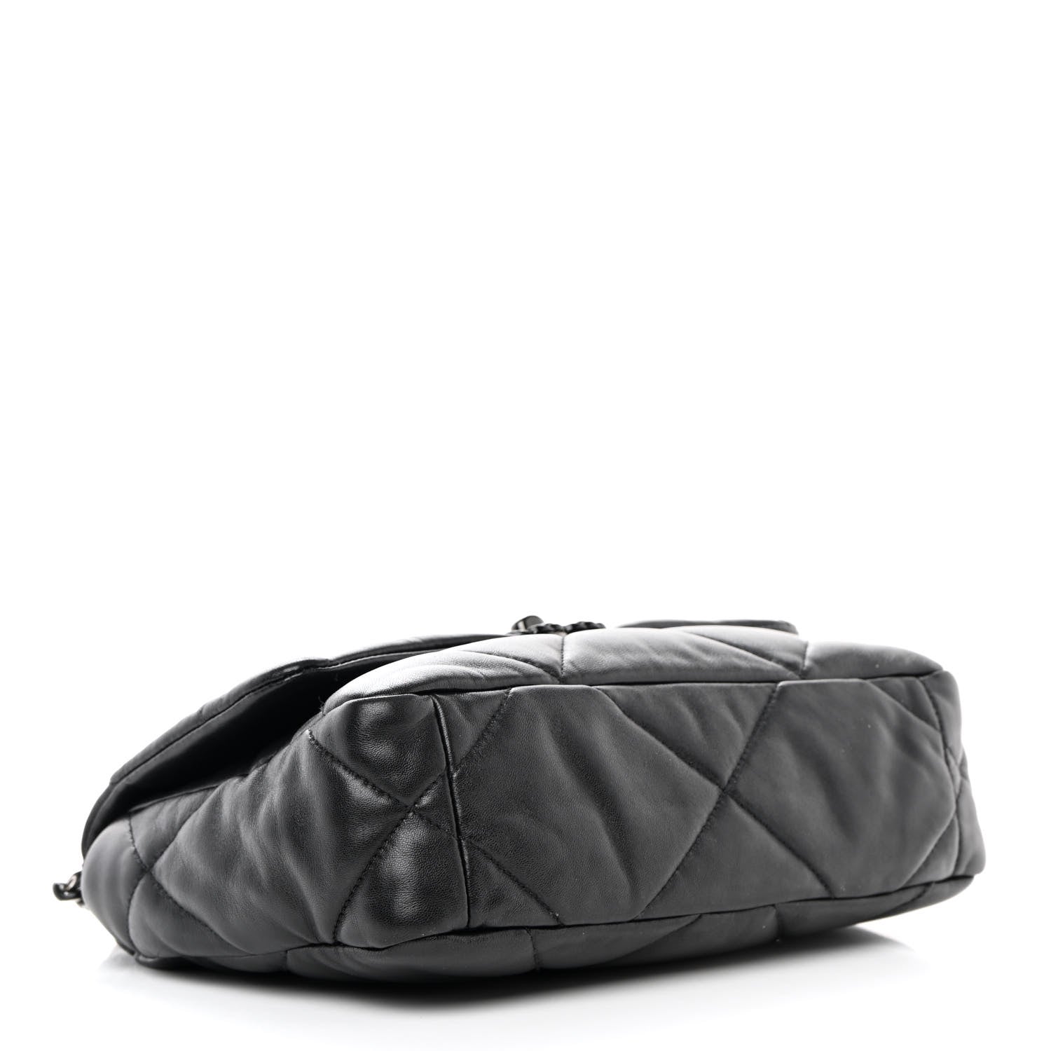 Chanel Lambskin Quilted Medium Chanel 19 Flap So Black 4 of 15