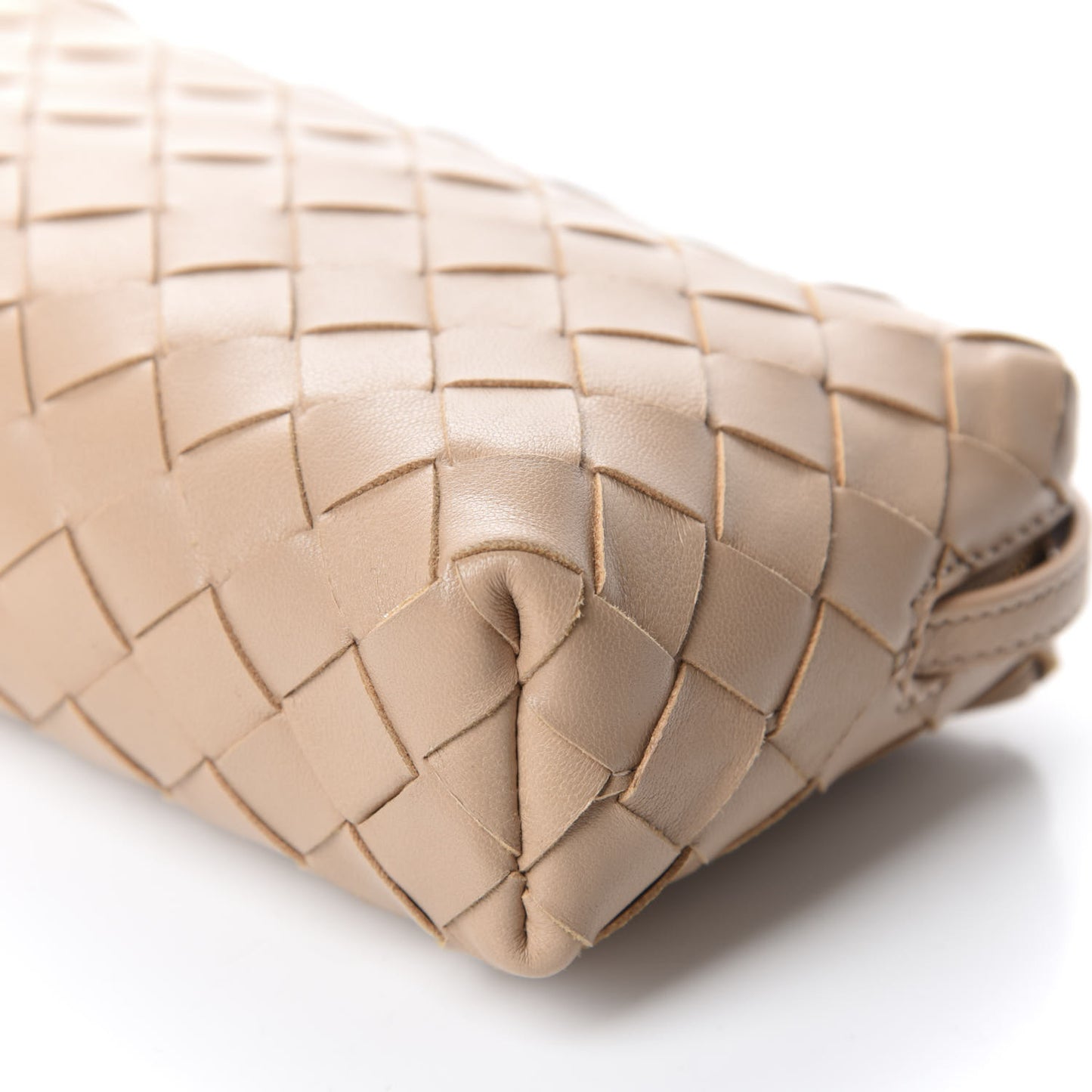 Nappa Intrecciato Mini Crossbody Maple