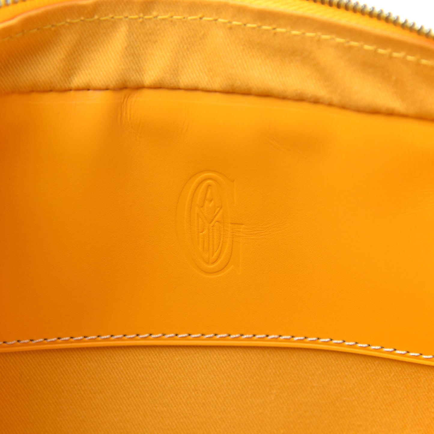 Goyardine PM Ambassade Briefcase Yellow
