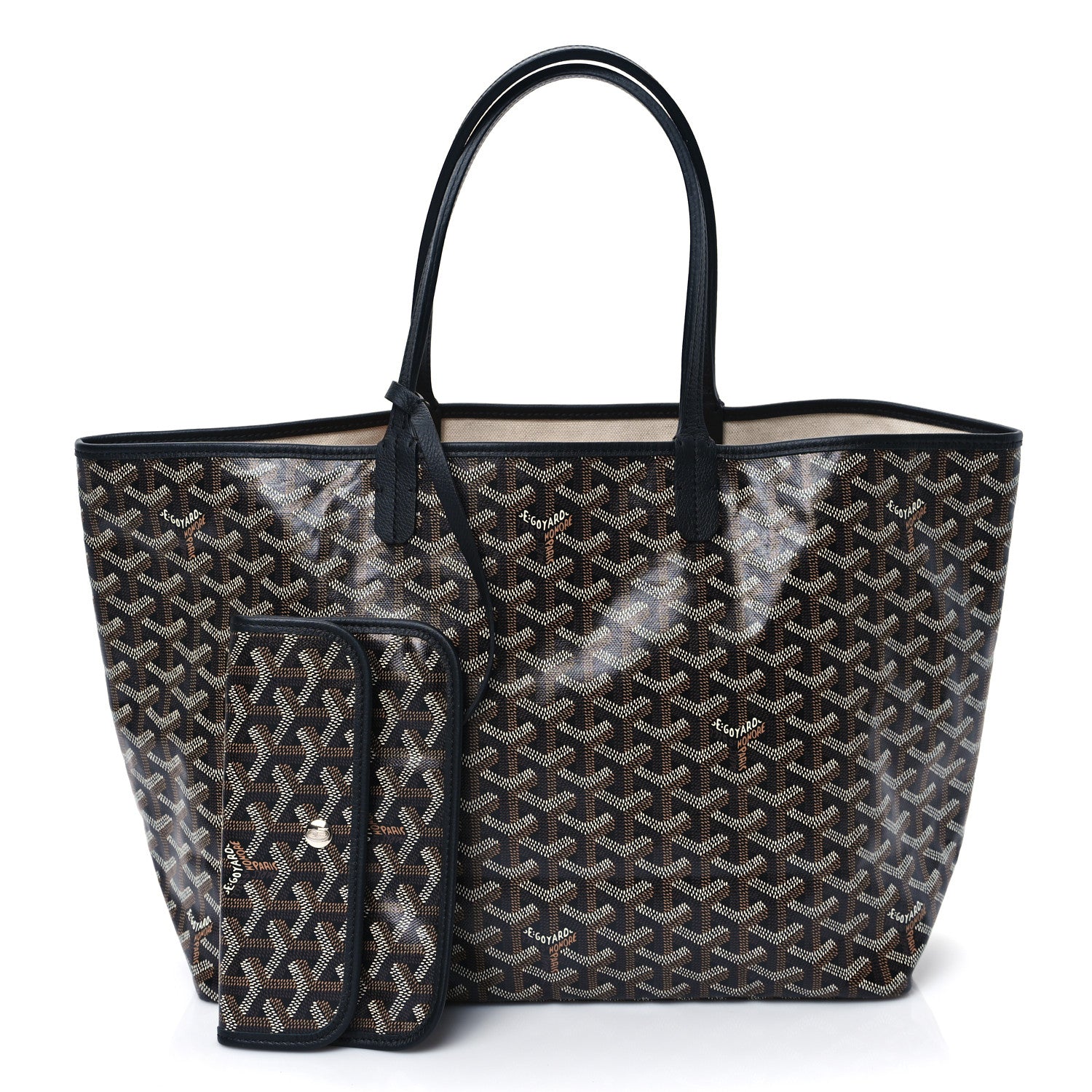 Goyard Goyardine Saint Louis PM Black 3 of 10