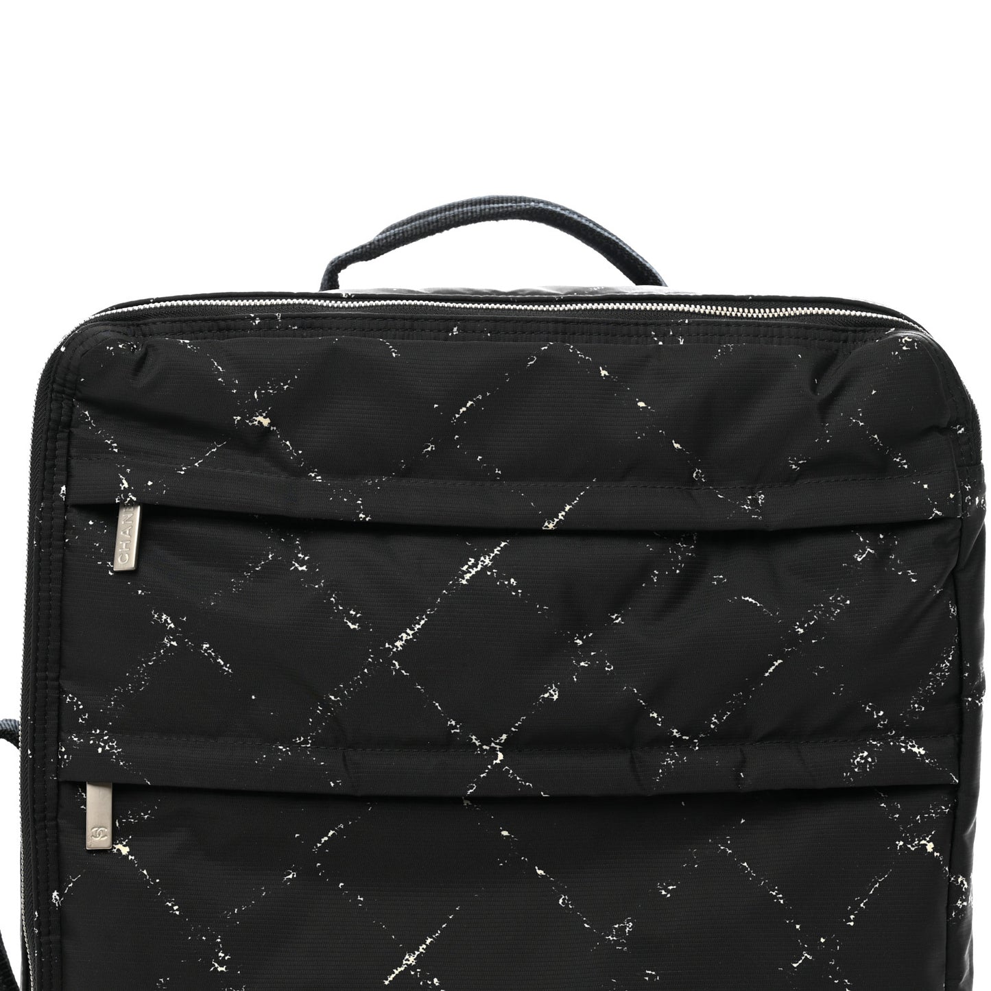 Nylon Travel Travel Trolley Black
