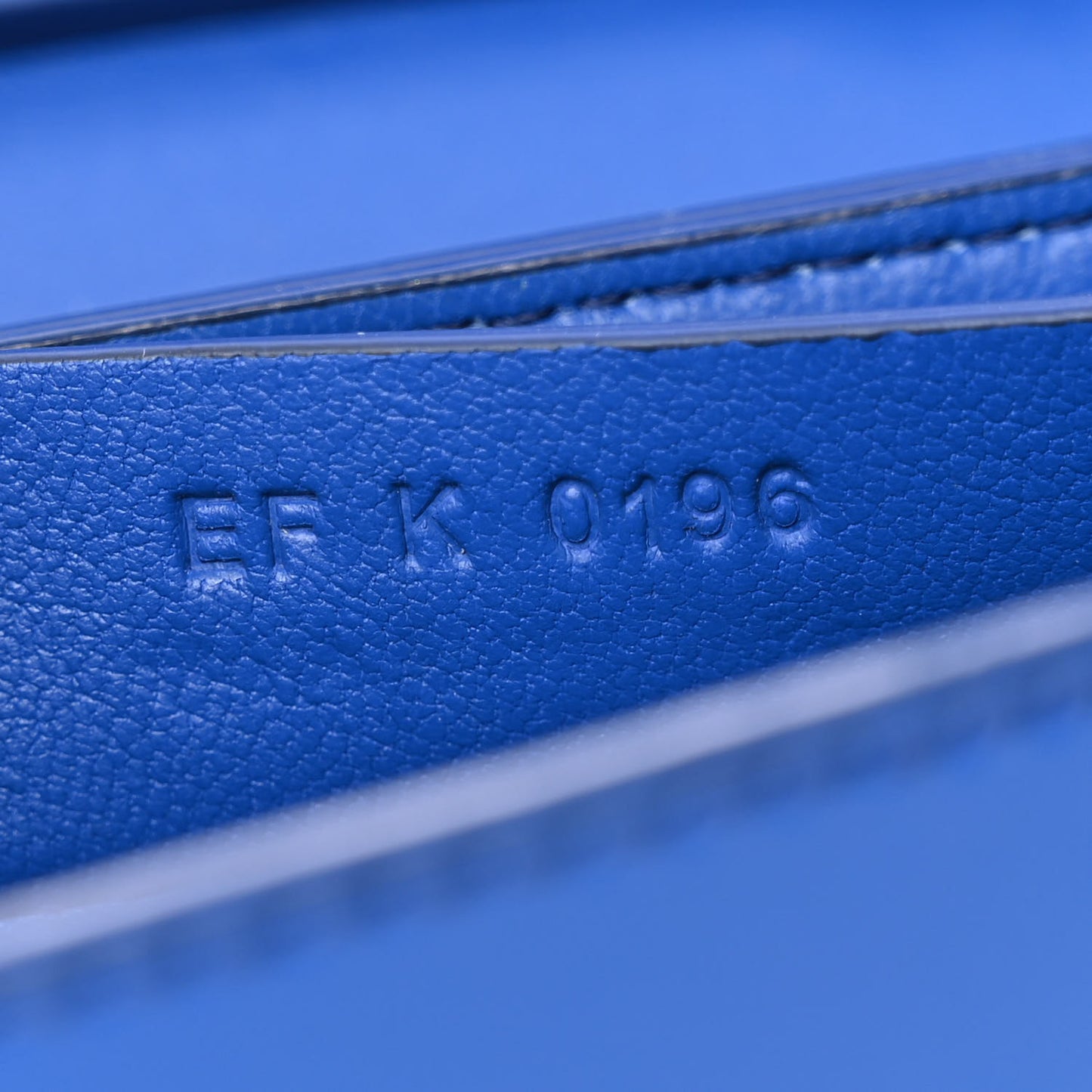 Calfskin Bow Cut Chain Wallet