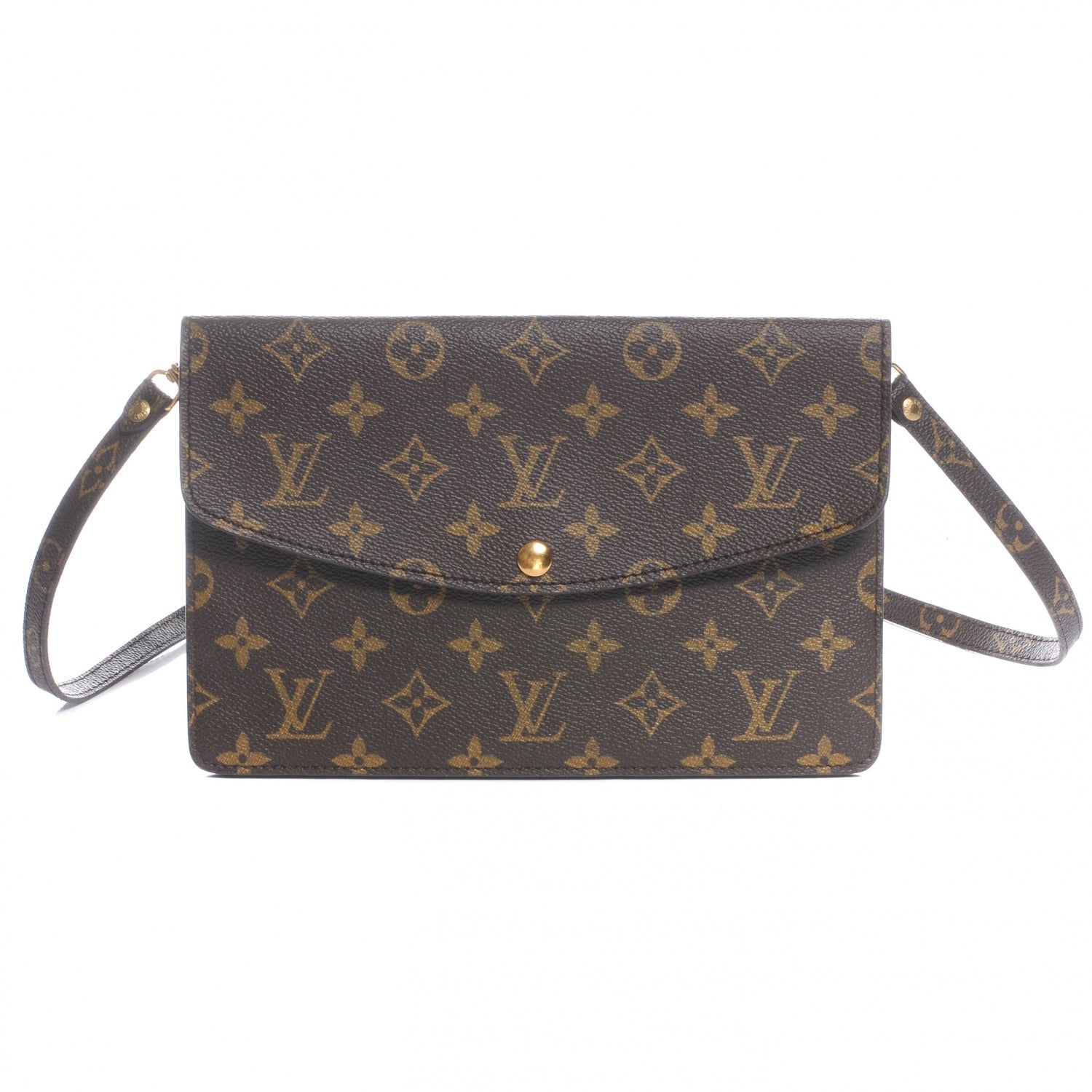 Louis Vuitton Monogram Pochette Double Rabat 46548 – FASHIONPHILE
