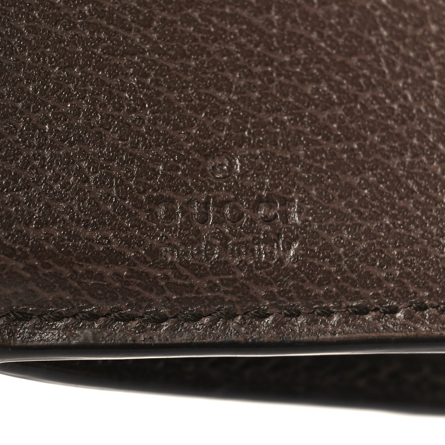 GG Supreme Monogram Web Ophidia Bi-Fold Wallet Beige New Acero