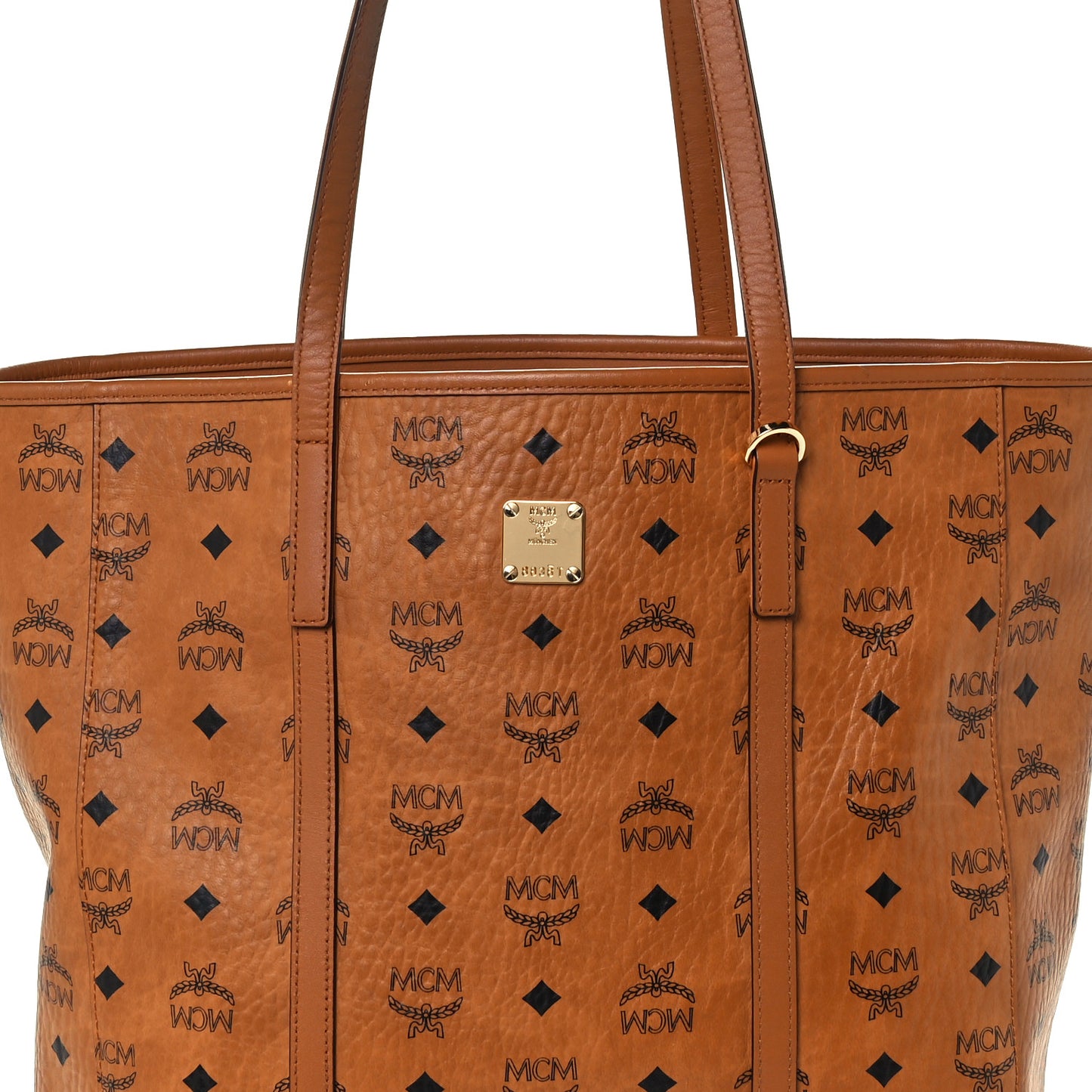 Visetos Toni Shopper Tote Cognac
