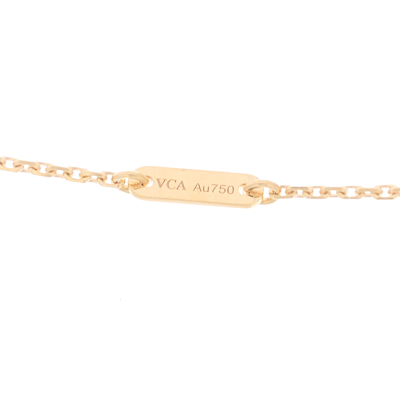 18K Rose Gold Sweet Alhambra Pendant Necklace