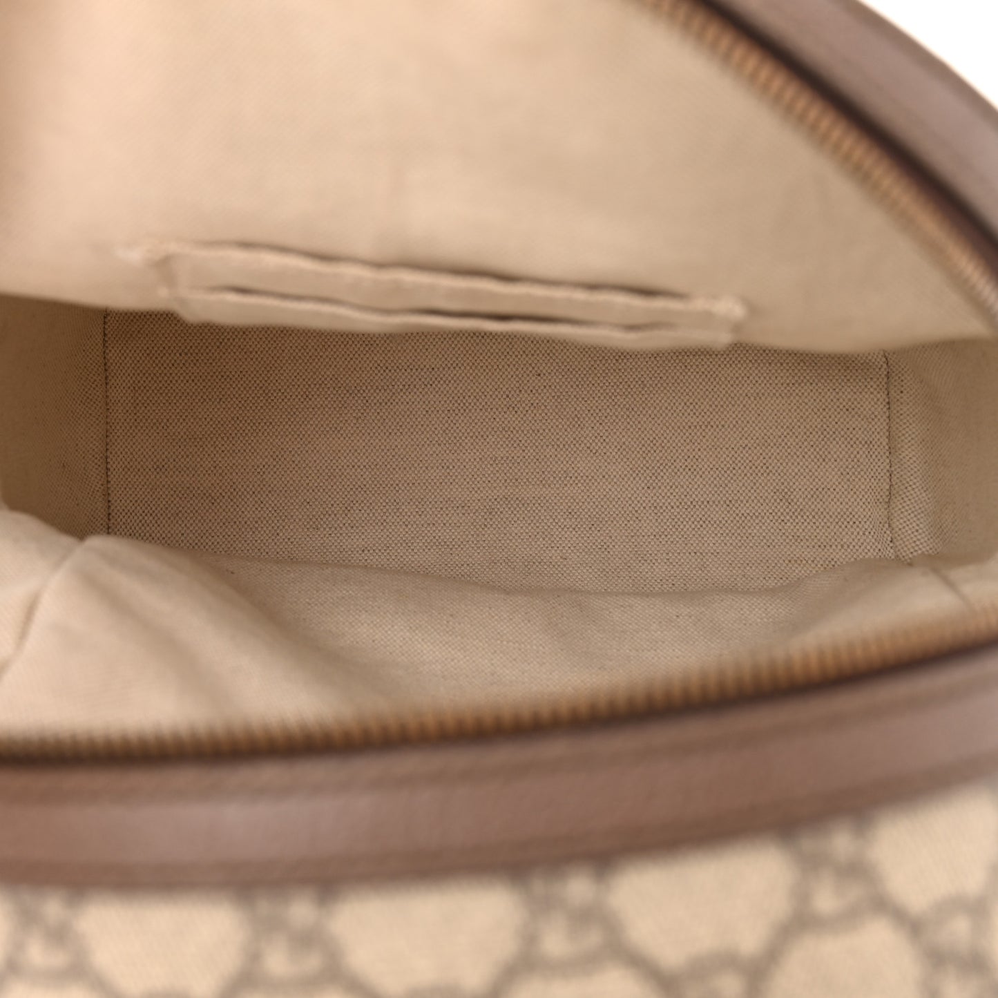 GG Supreme Monogram Calfskin Web Small Ophidia Day Backpack Beige Ebony New Acero