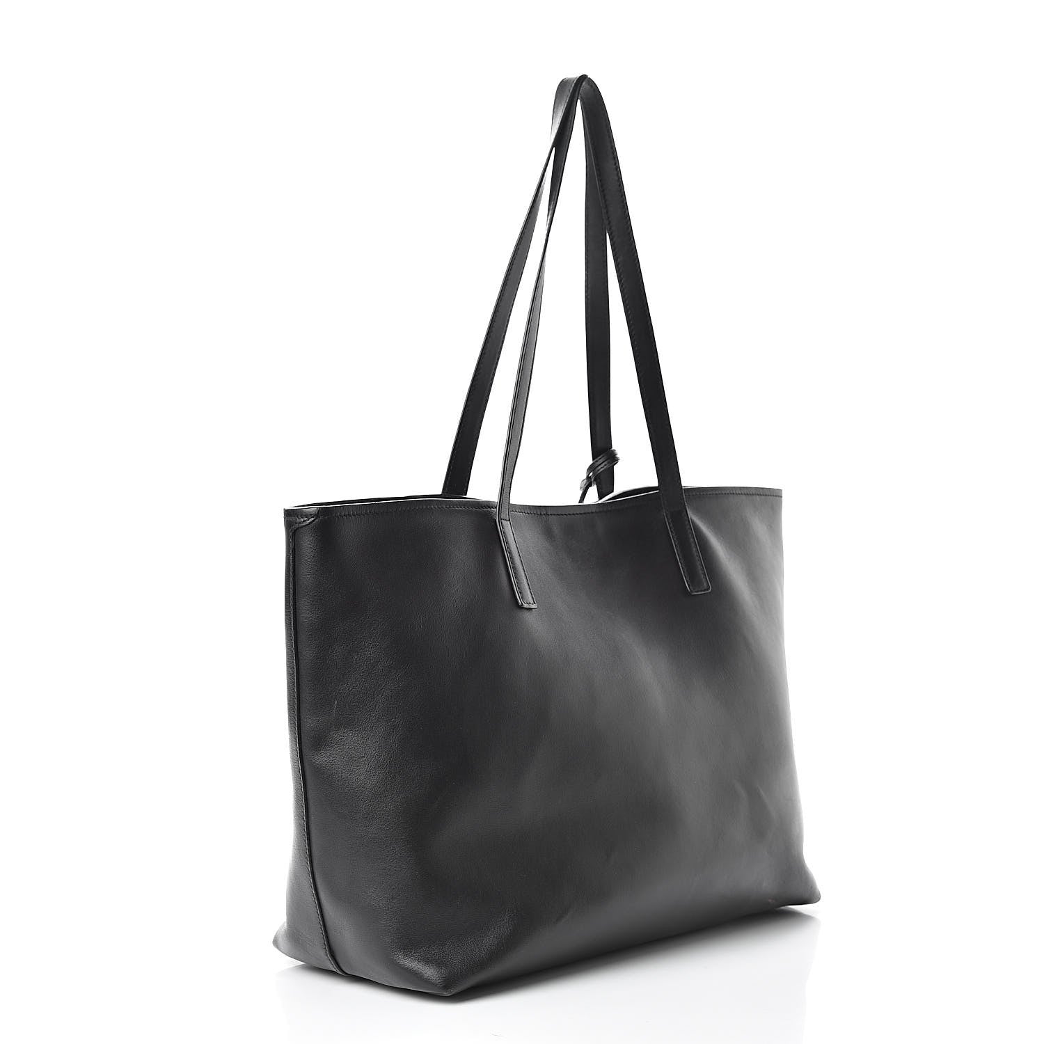 Prada City Calf Shopping Tote Black 4 of 16