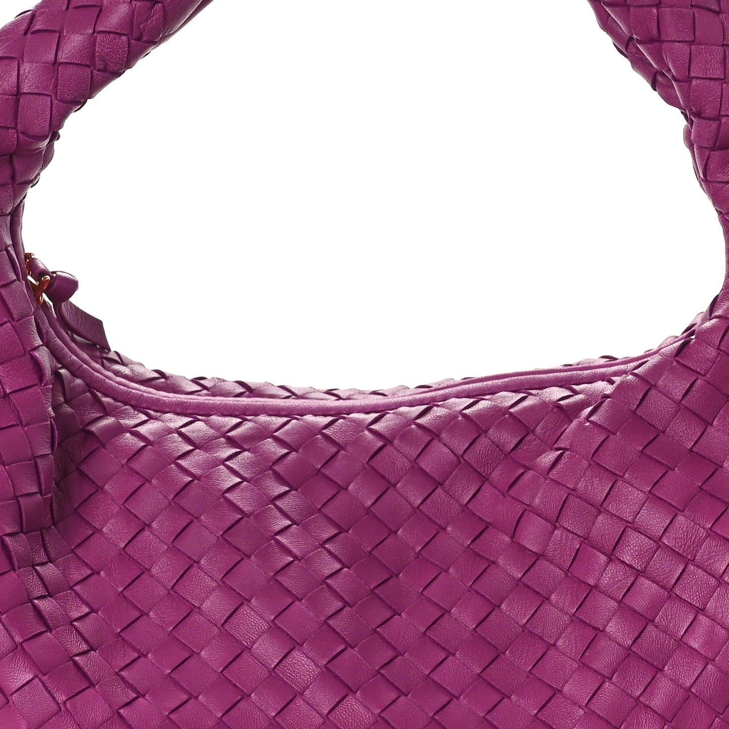 Nappa Intrecciato Medium Veneta Hobo Twilight