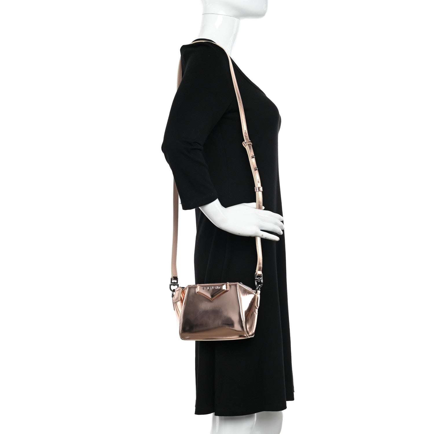 Givenchy Polyurethane Nano Antigona Light Pink 2 of 13