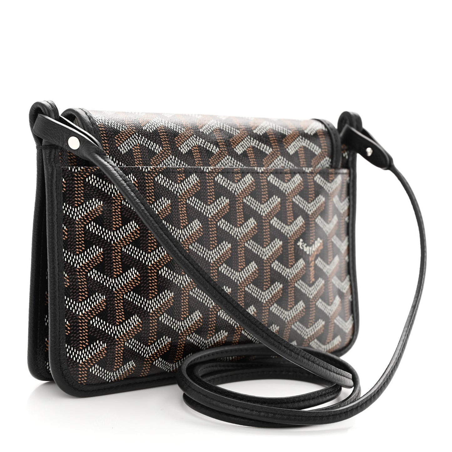 Goyardine Plumet Wallet Clutch Black