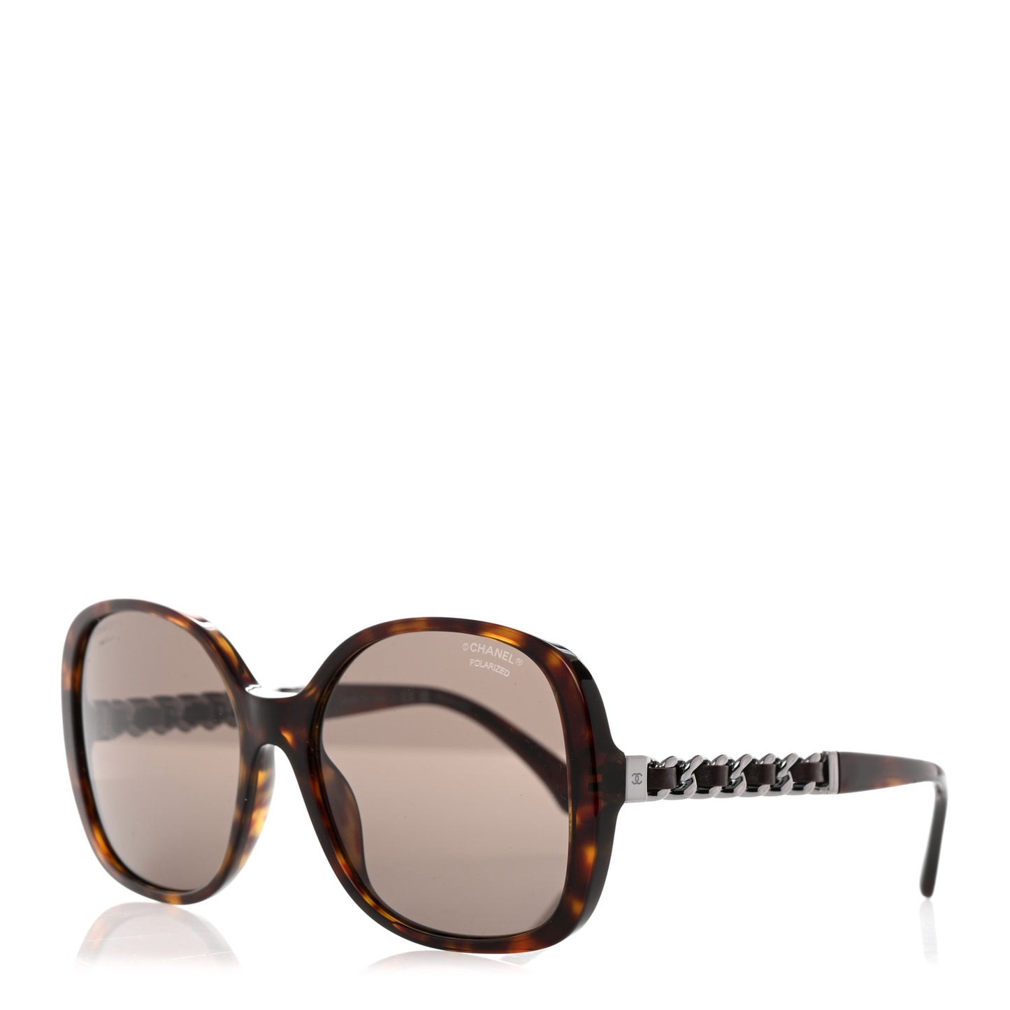 Acetate Chain Sunglasses 5470-Q-A Dark Havana