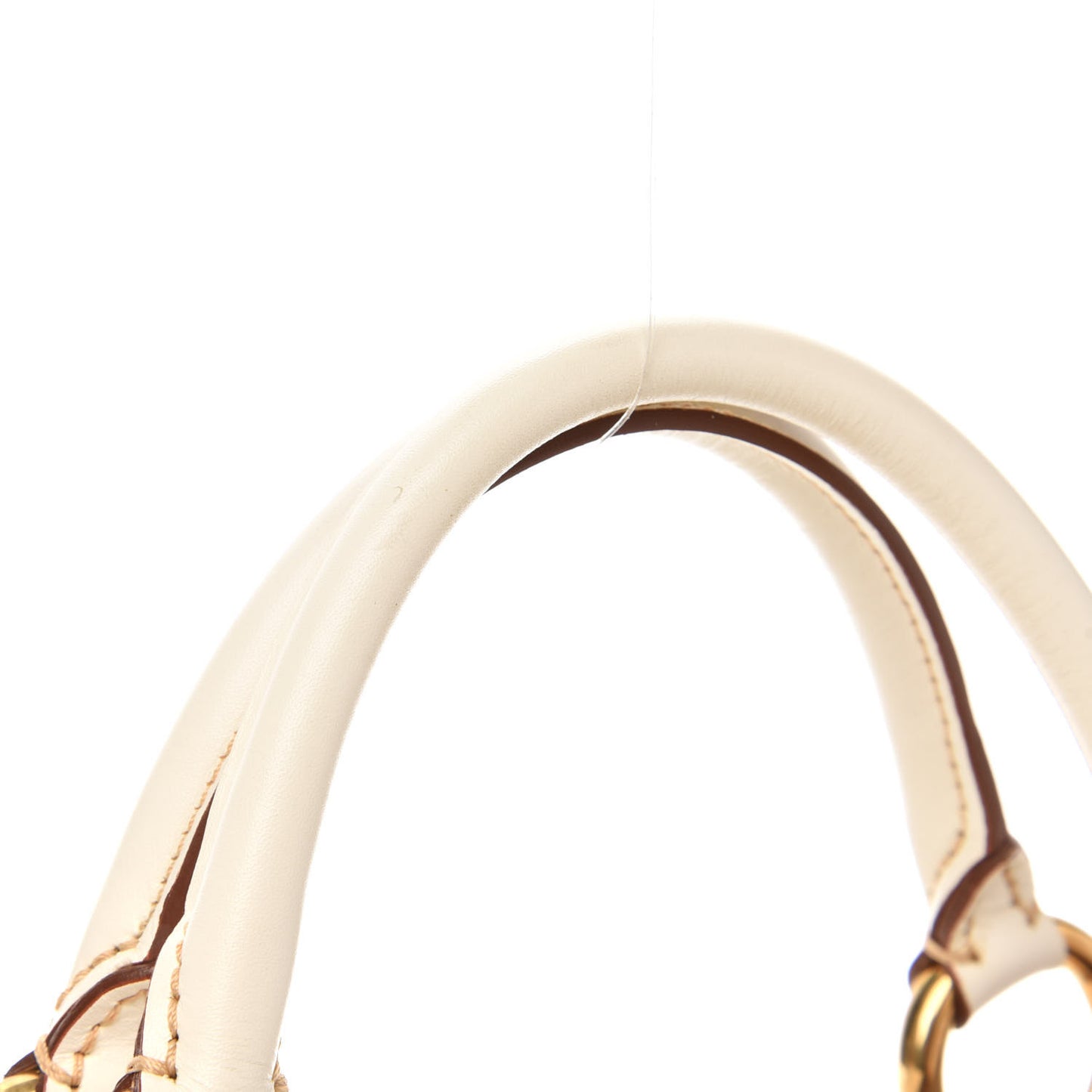 Calfskin Guinevere Satchel White