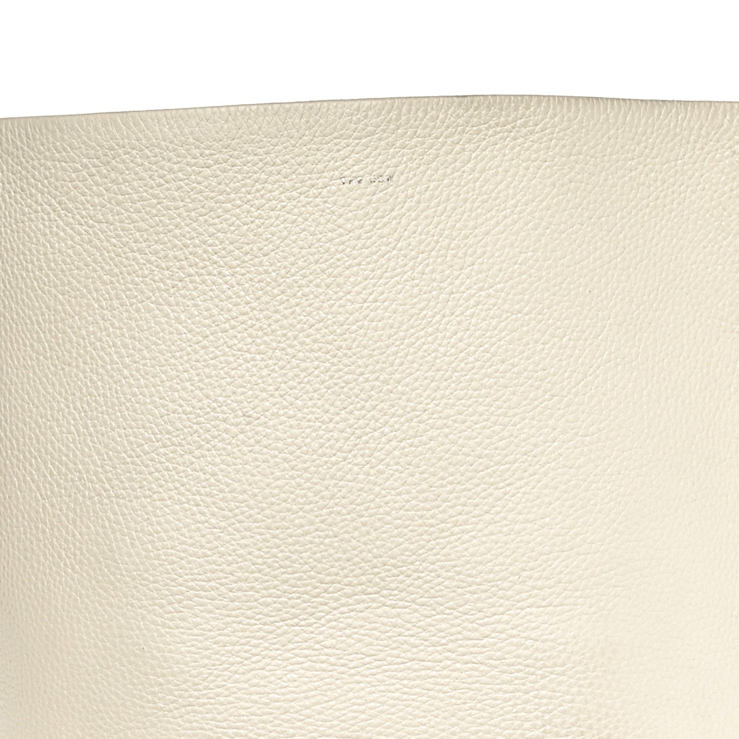 Grained Calfskin Large N/S Park Tote Ivory