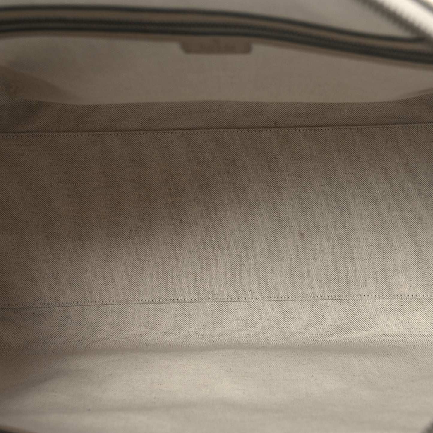 GG Supreme Monogram Textured Dollar Calfskin Web Medium Savoy Duffle Bag Beige Mystic White Oatmeal