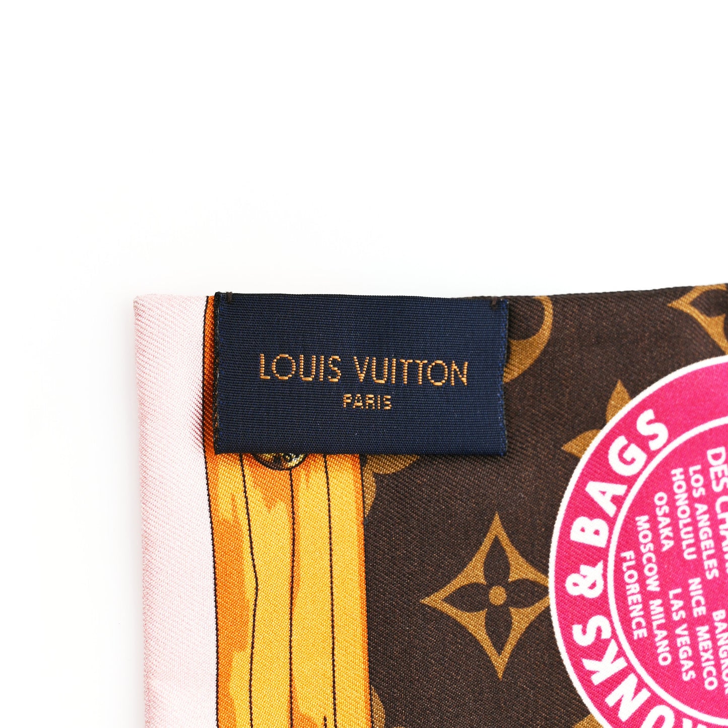Silk Monogram Summer Trunks Bandeau Brown