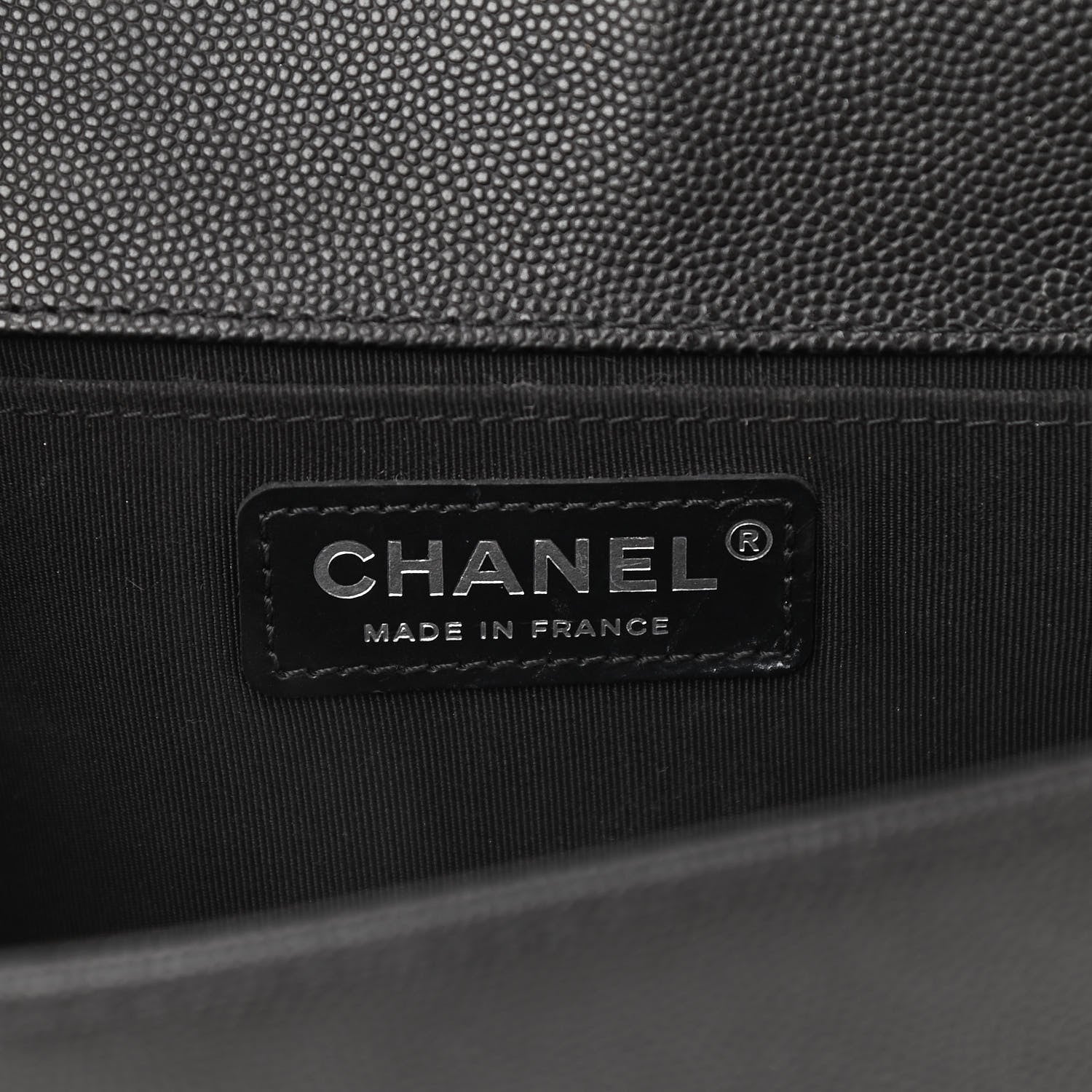 Chanel Caviar Quilted Medium Boy Flap Black 6 of 11