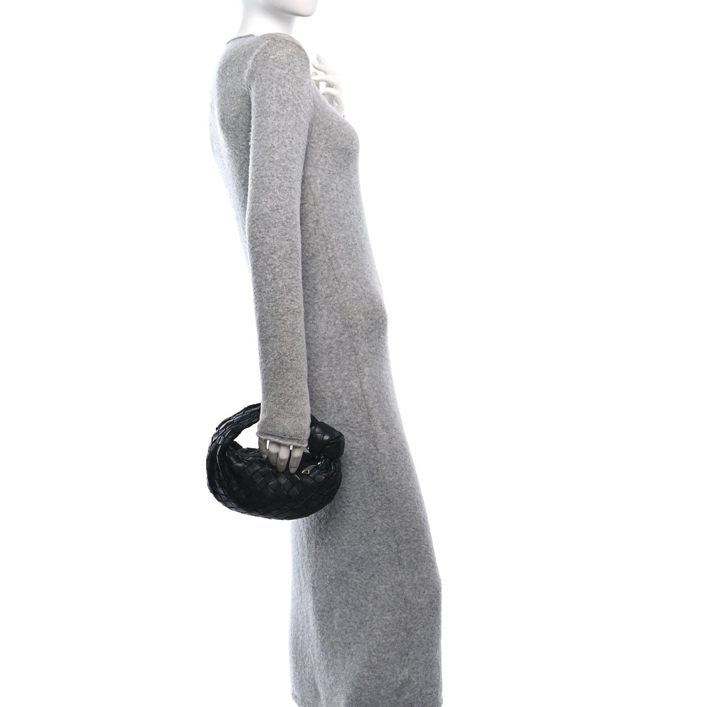 Nappa Intrecciato Mini Jodie Black