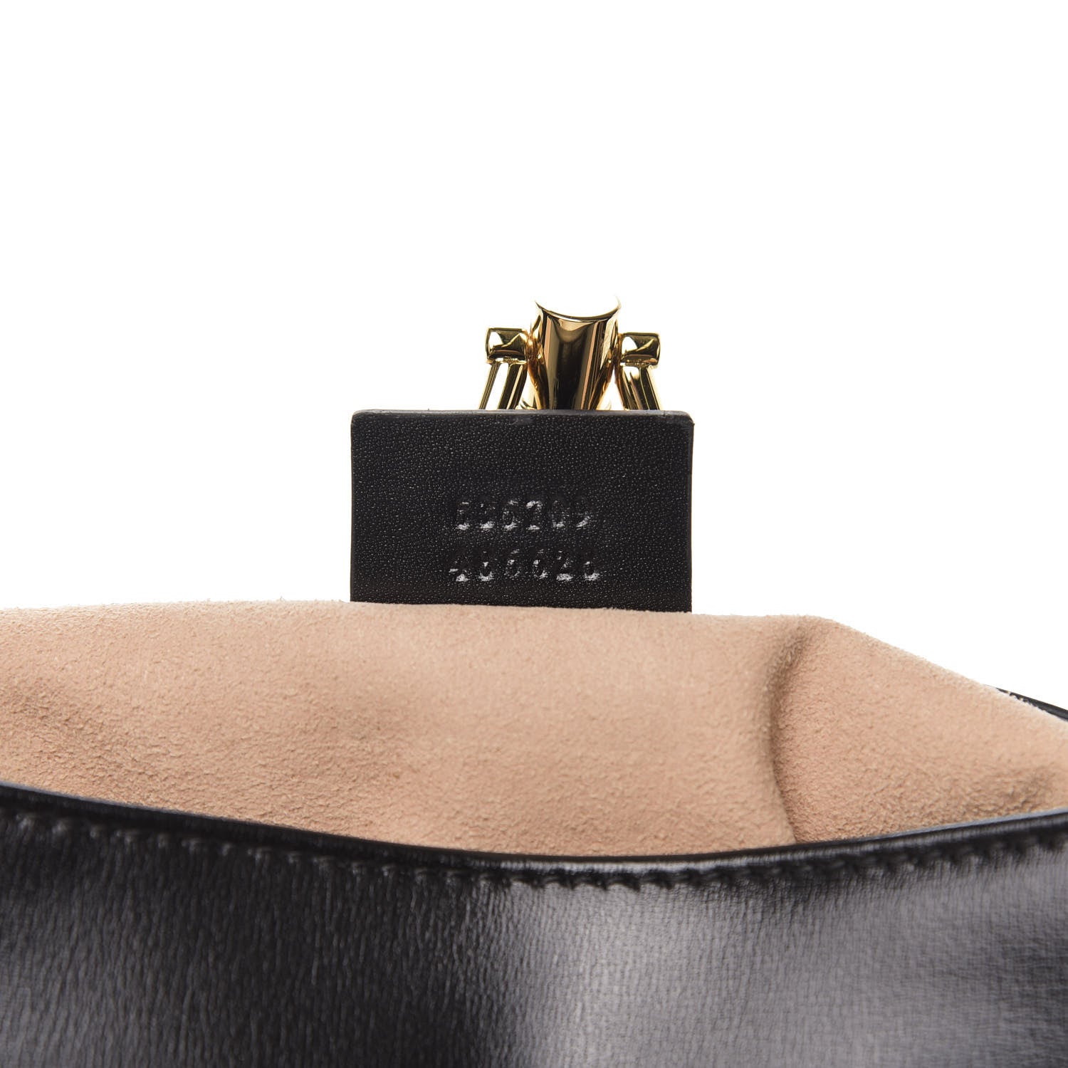 Gucci Boarded Dyana Lux Calfskin Small Jackie 1961 Hobo Black 7 of 11