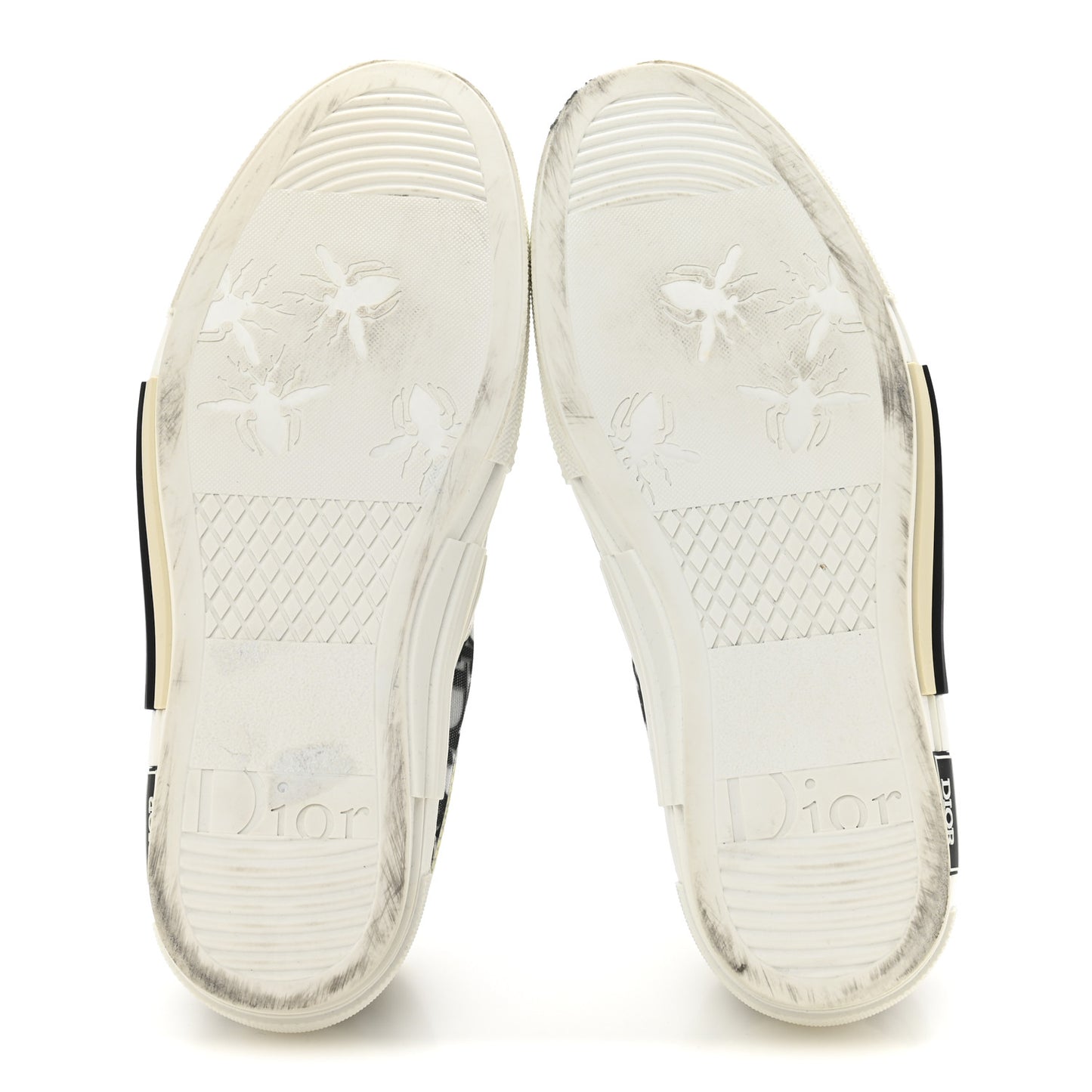 Technical Canvas Oblique B23 Low Top Sneaker 39 White Black
