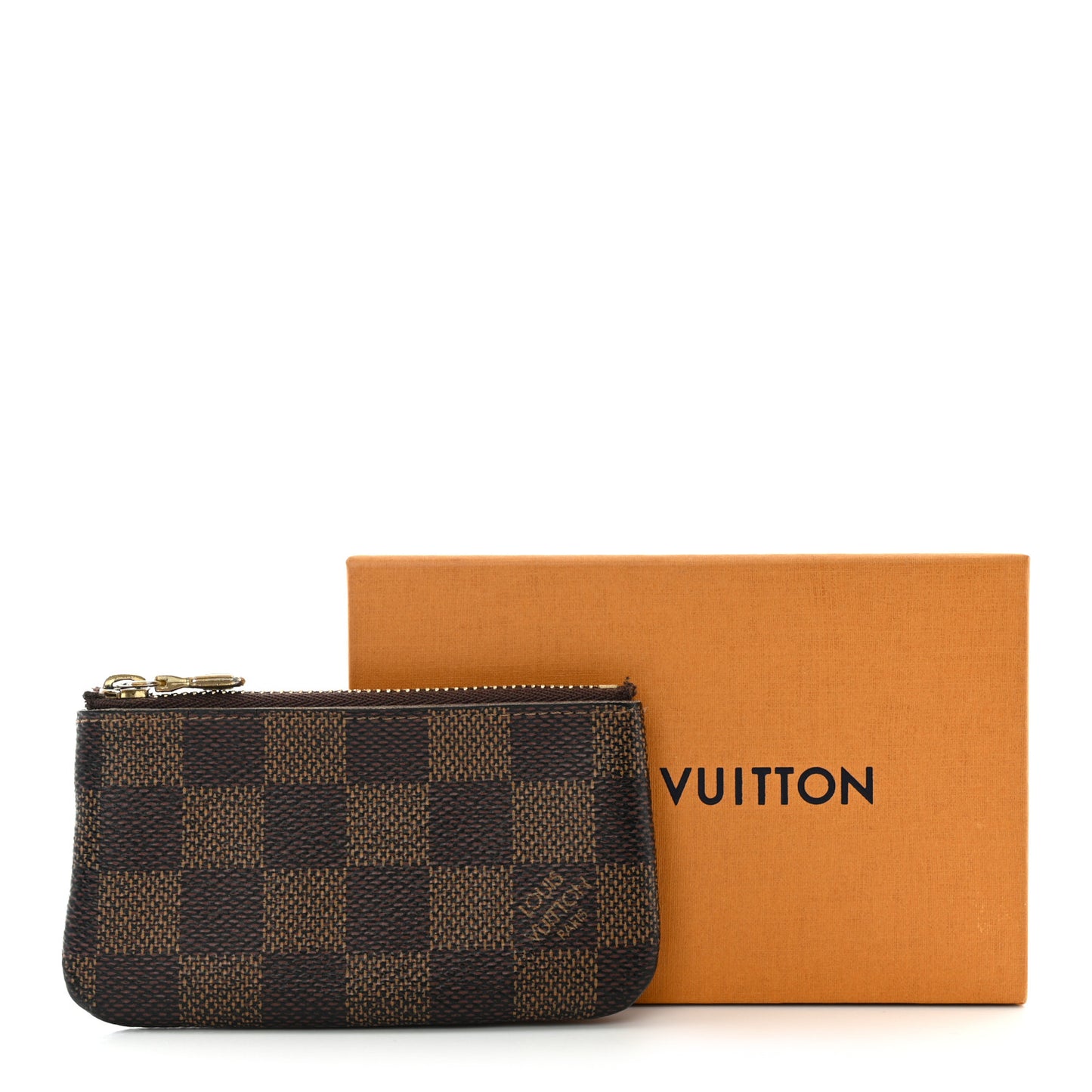 Damier Ebene Key Pouch