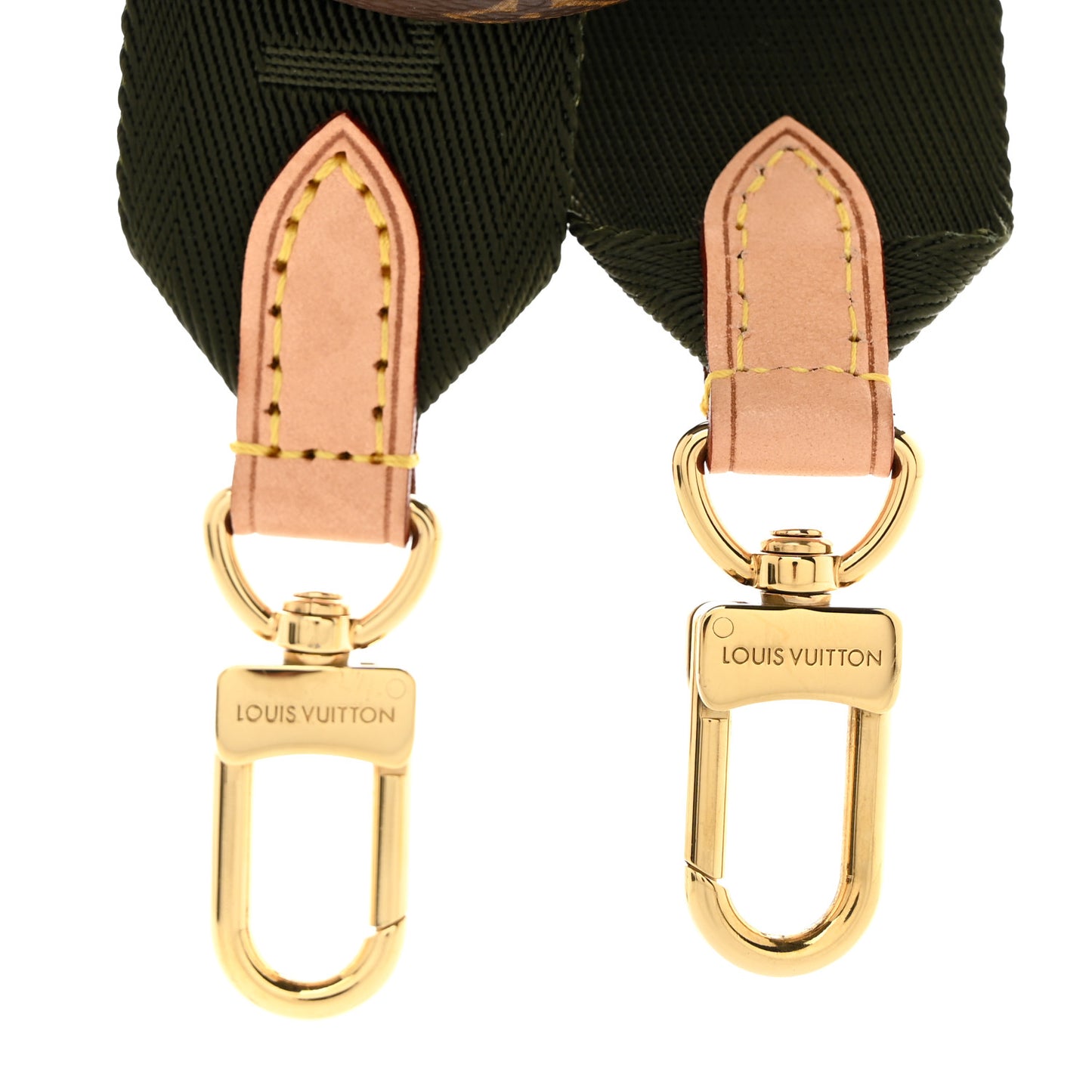Monogram Multi Pochette Accessories Bandouliere Shoulder Strap Kaki