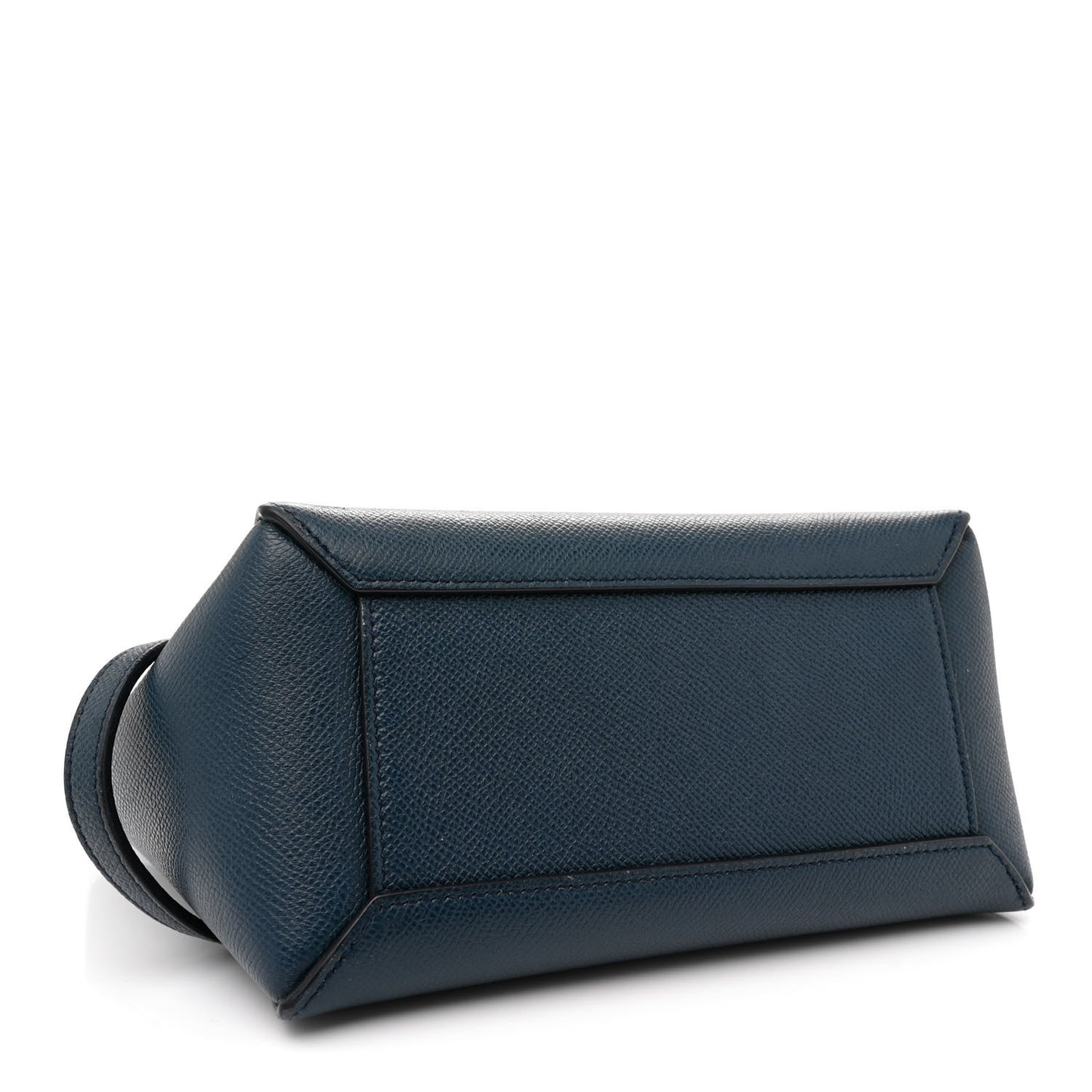Baby Grained Calfskin Nano Belt Bag Abyss Blue