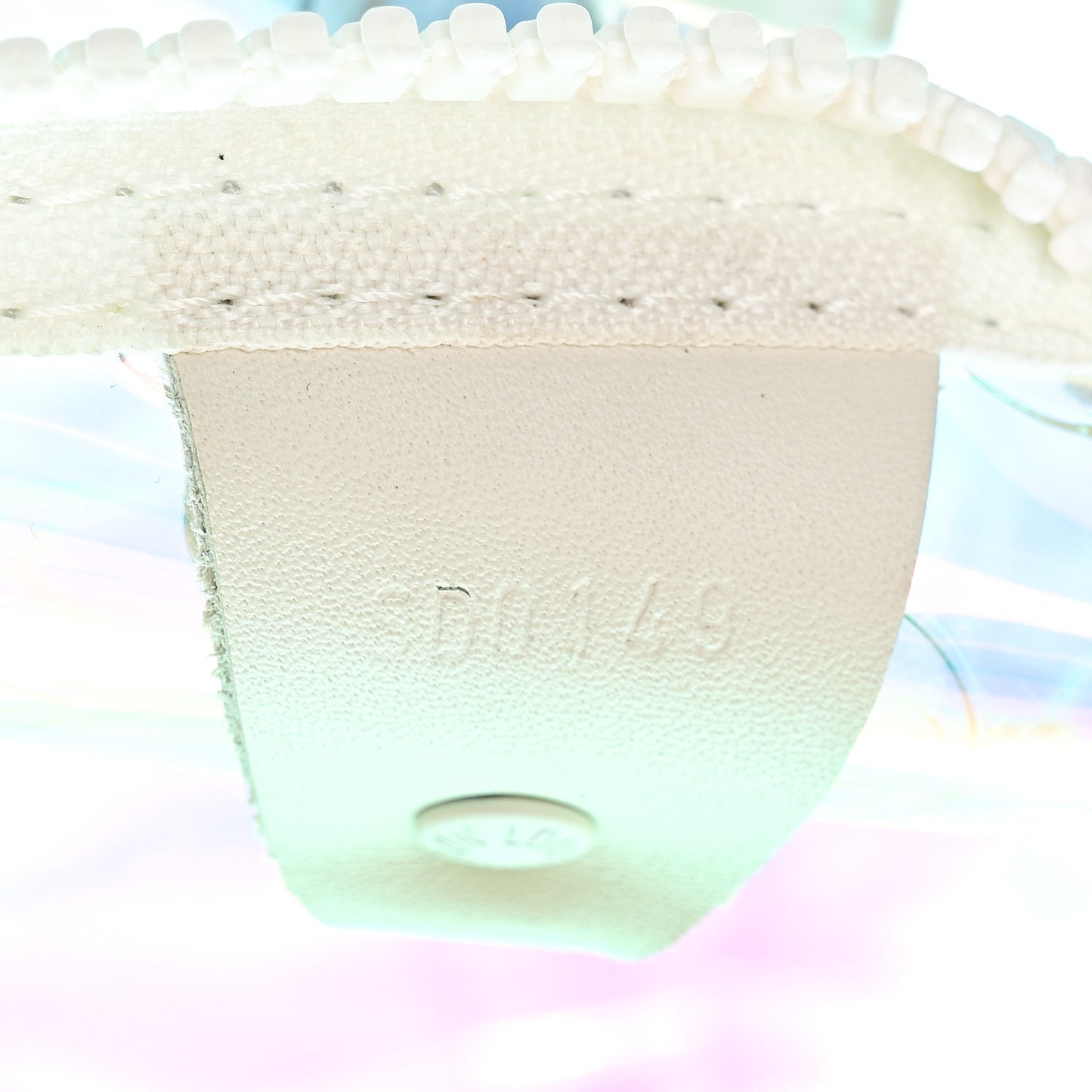 PVC Monogram Keepall Bandouliere 50 Iridescent Prism